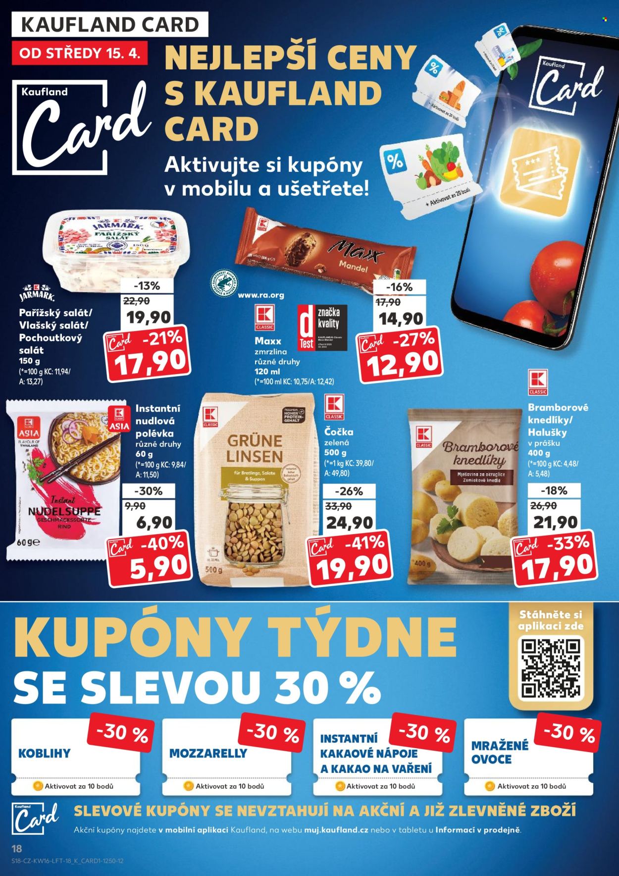 Leták Kaufland - 15.4.2026 - 21.4.2026. Strana 18
