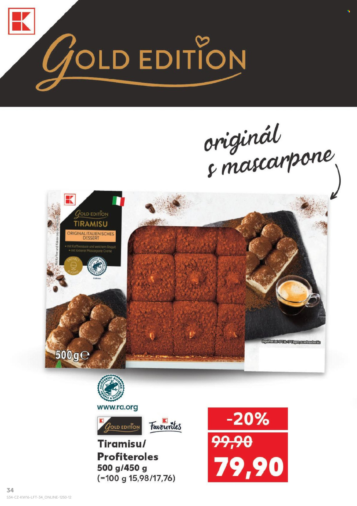 Leták Kaufland - 15.4.2026 - 21.4.2026. Strana 34