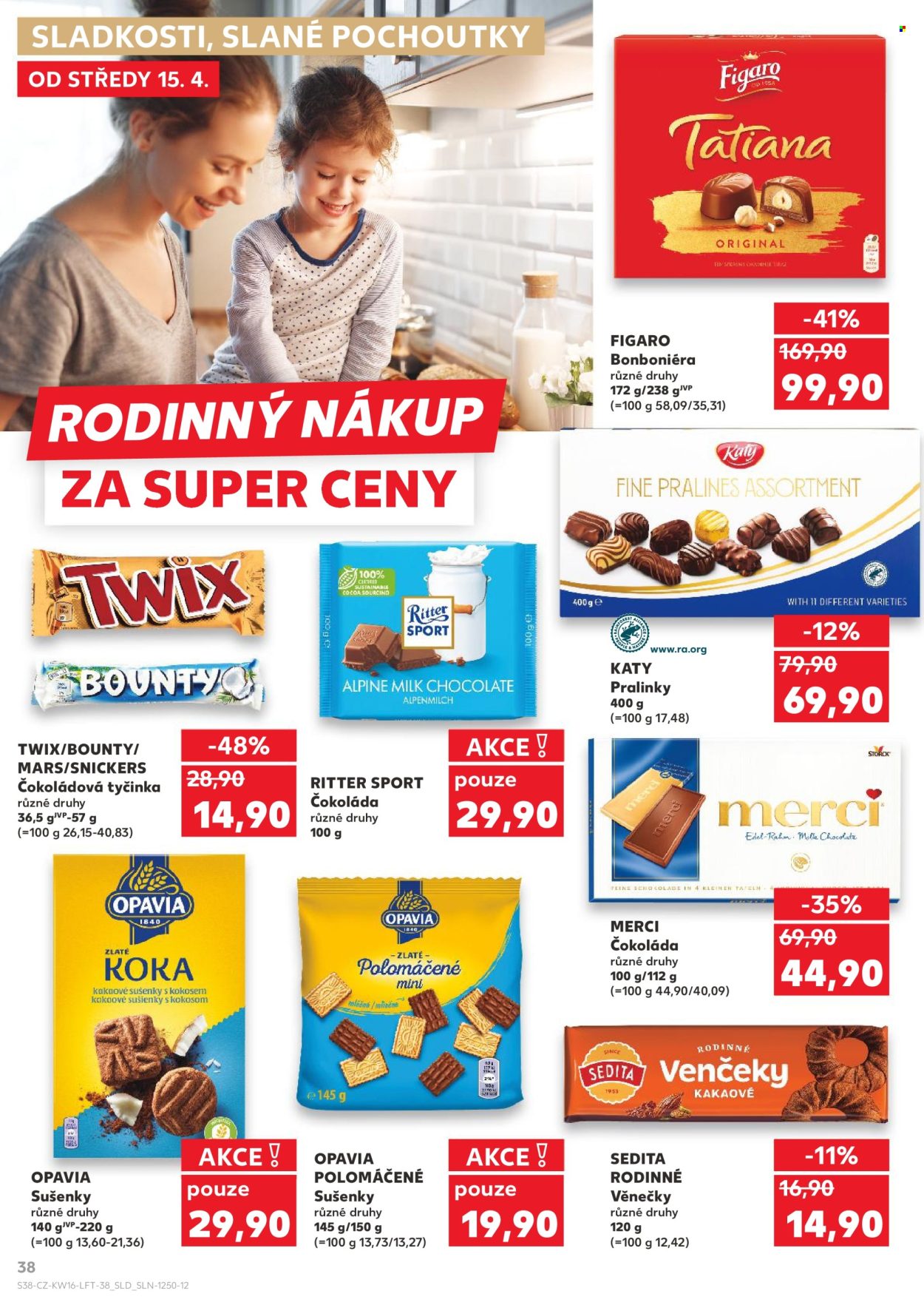 Leták Kaufland - 15.4.2026 - 21.4.2026. Strana 38
