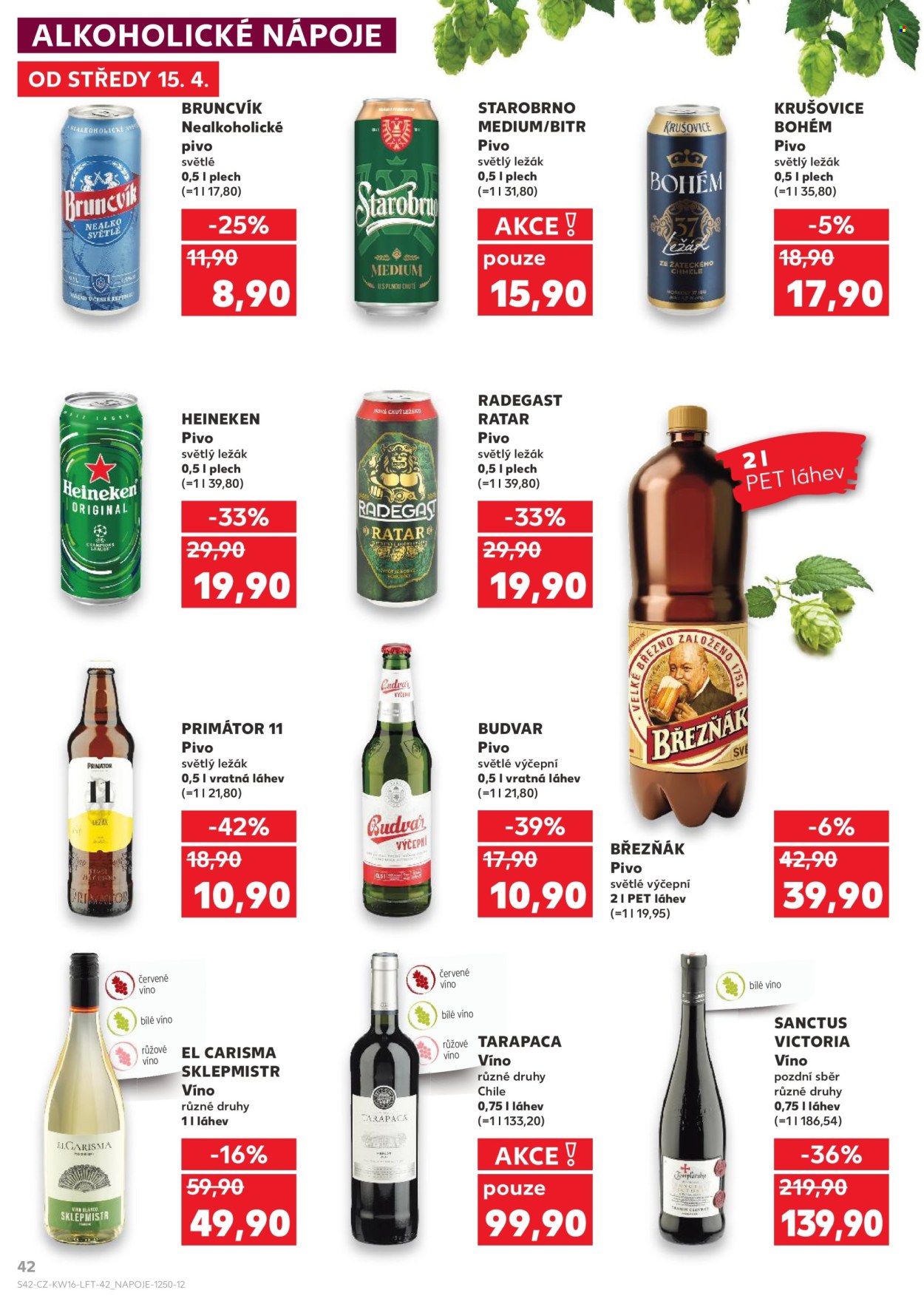Leták Kaufland - 15.4.2026 - 21.4.2026. Strana 42