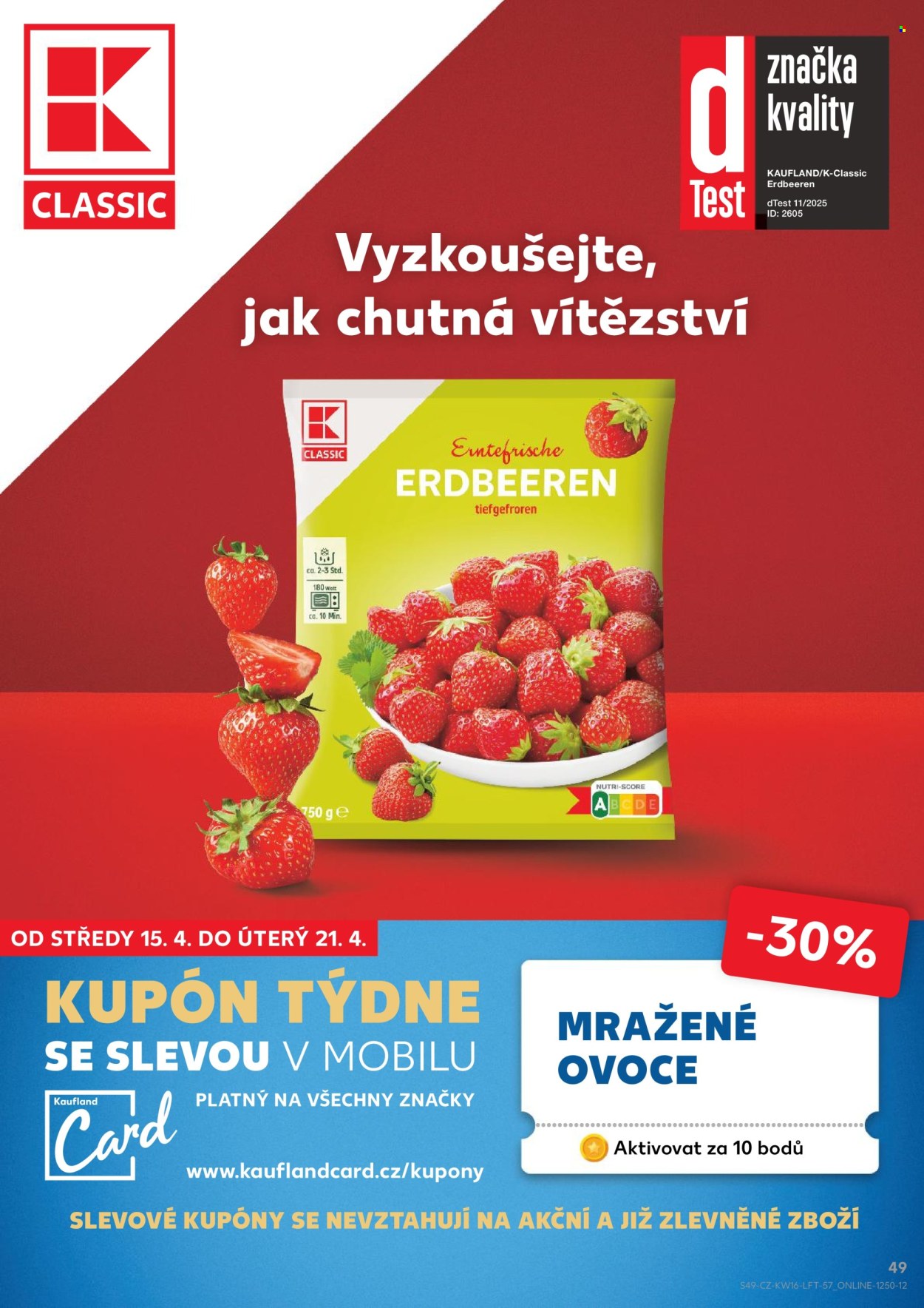 Leták Kaufland - 15.4.2026 - 21.4.2026. Strana 49