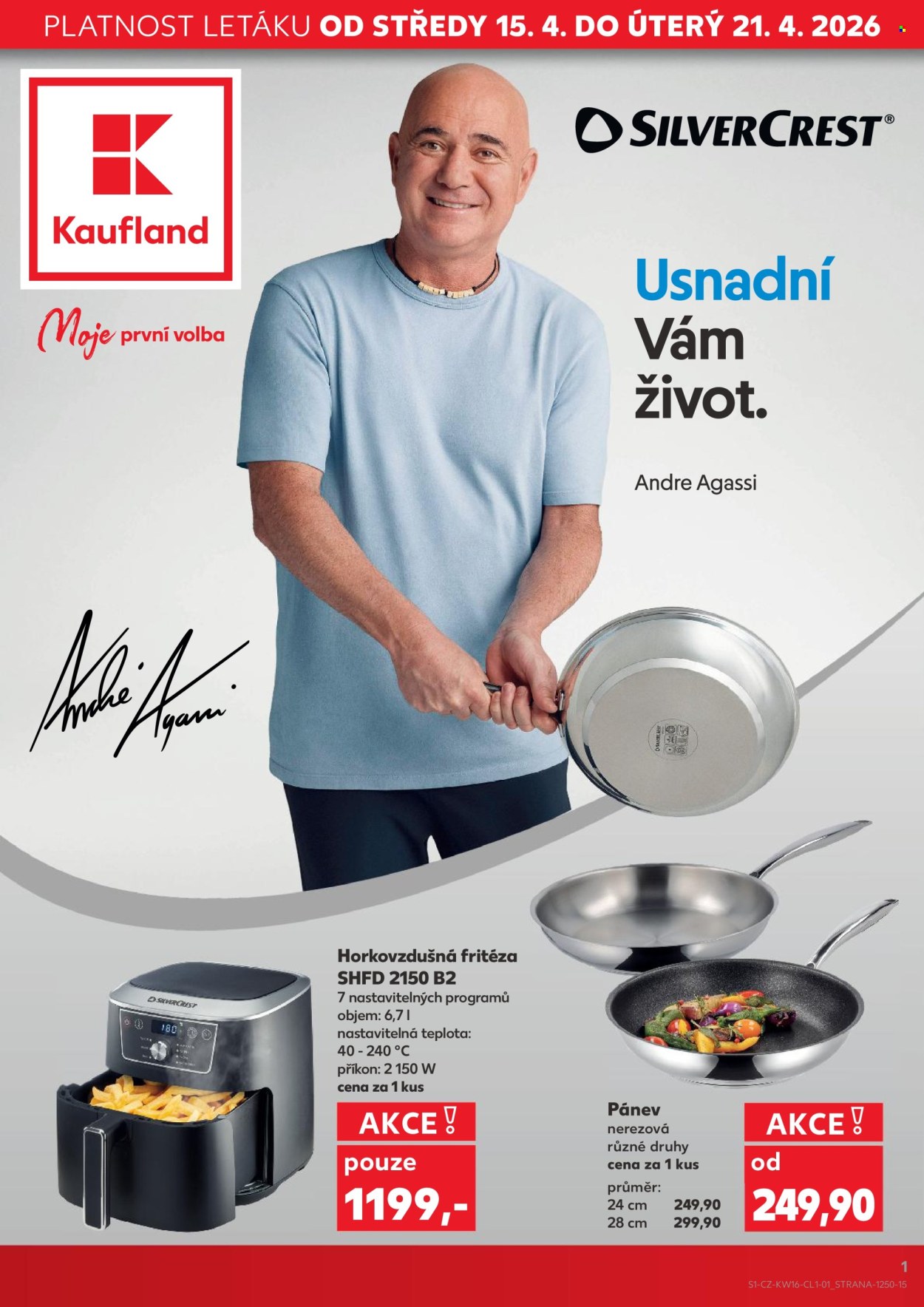 Leták Kaufland - 15.4.2026 - 21.4.2026. Strana 1