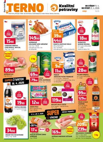 Leták coop TERNO - 15.4.2026 - 21.4.2026.