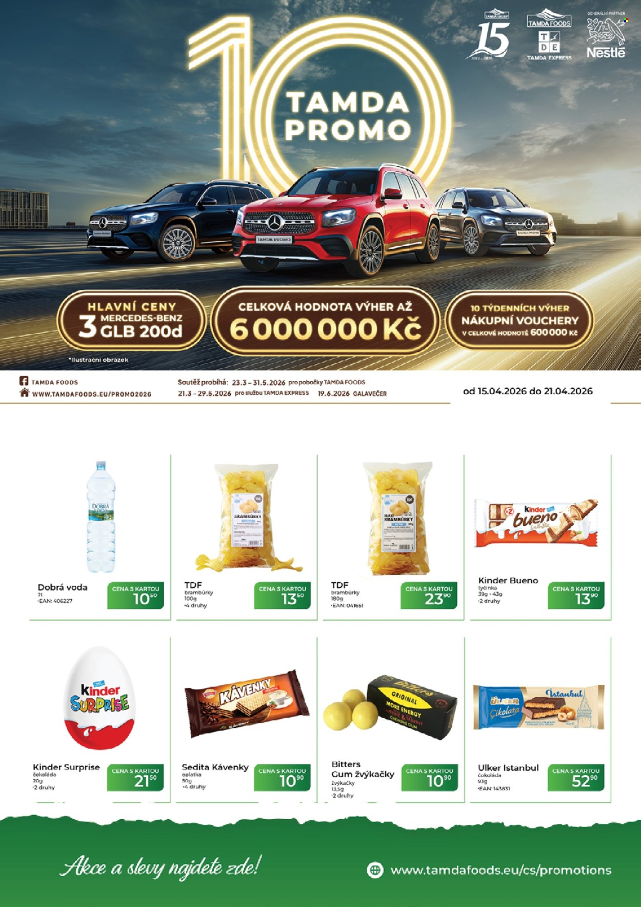 Leták Tamda Foods - 15.4.2026 - 21.4.2026. Strana 1
