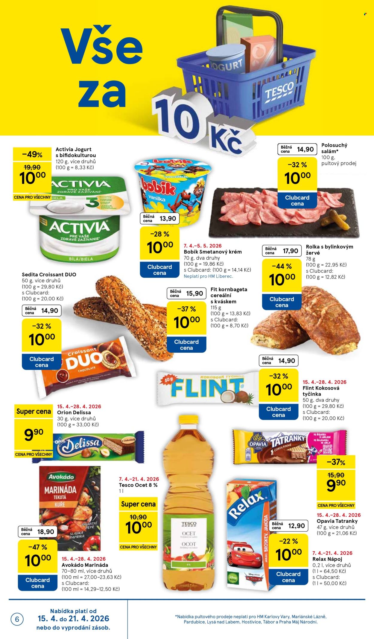 Leták TESCO - 15.4.2026 - 21.4.2026. Strana 6