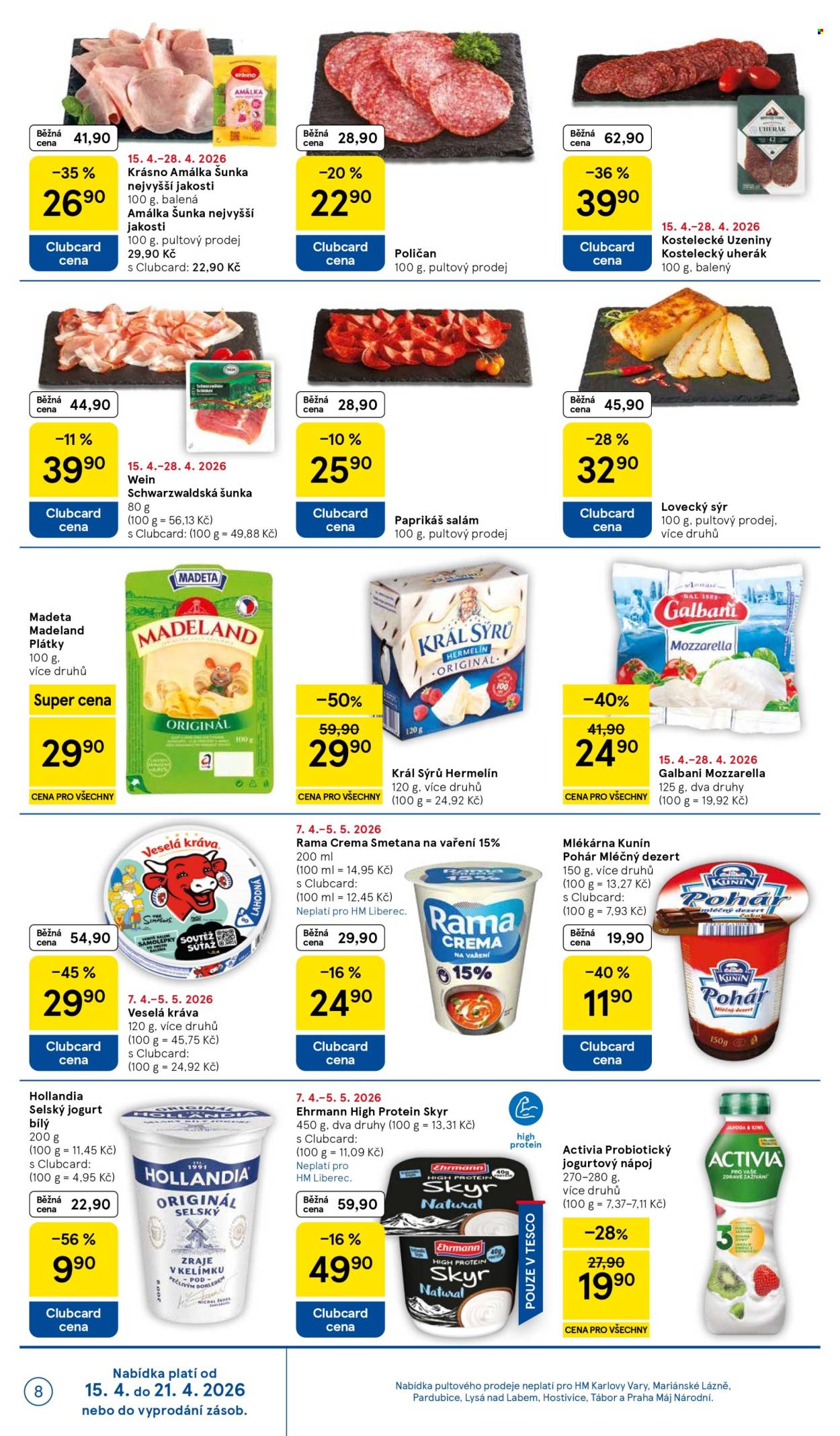 Leták TESCO - 15.4.2026 - 21.4.2026. Strana 8