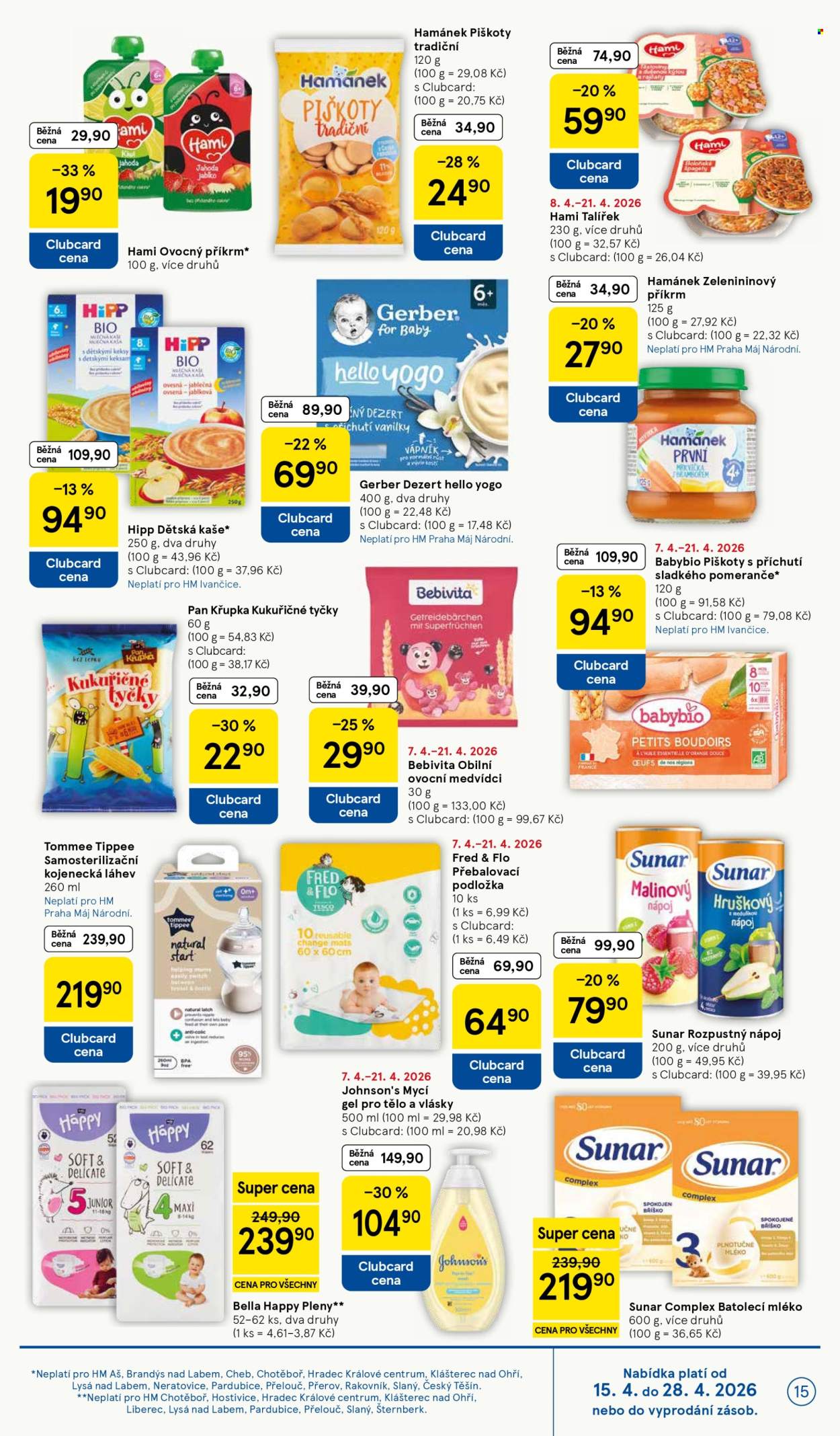 Leták TESCO - 15.4.2026 - 21.4.2026. Strana 15