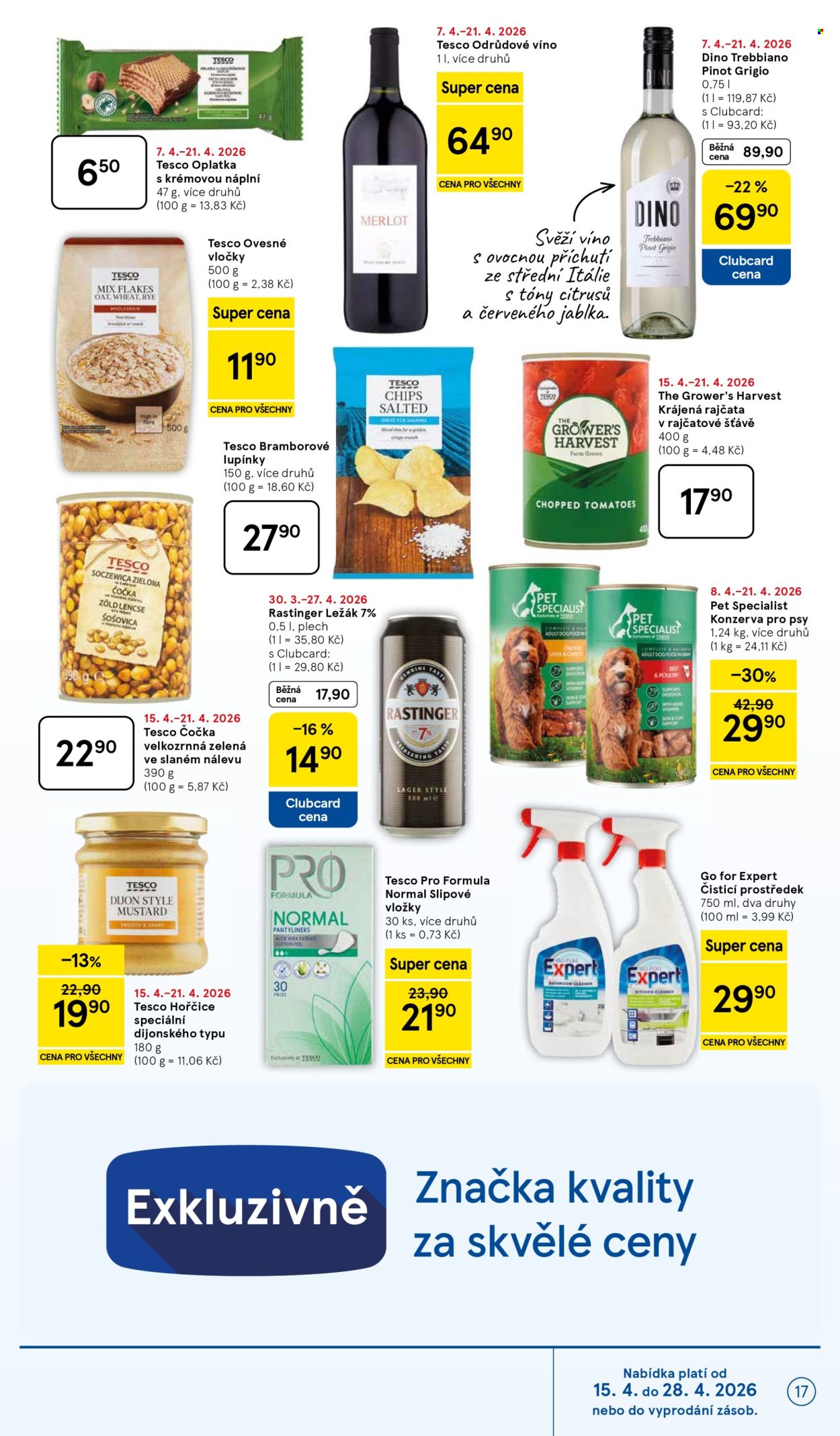 Leták TESCO - 15.4.2026 - 21.4.2026. Strana 17