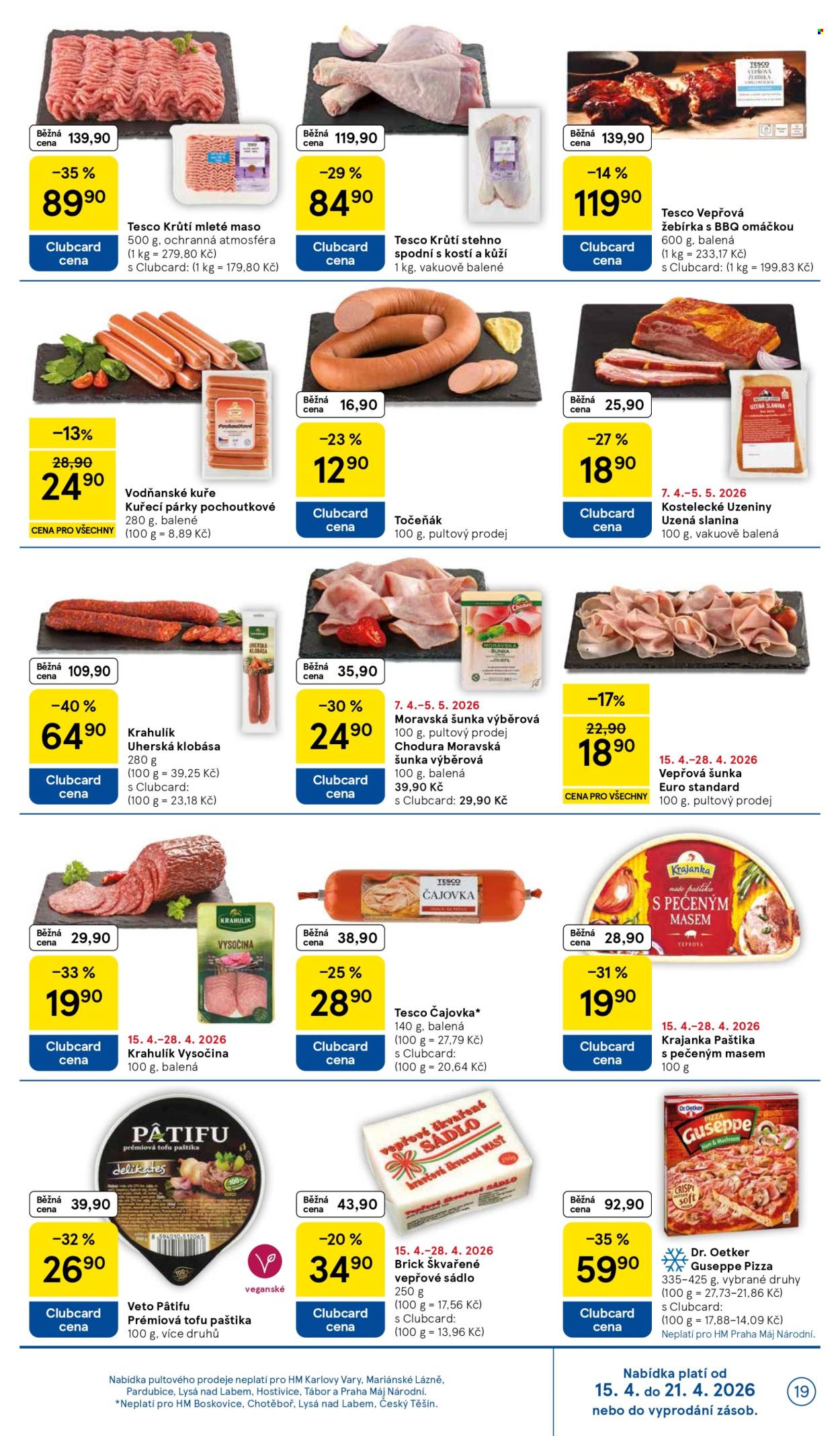 Leták TESCO - 15.4.2026 - 21.4.2026. Strana 19