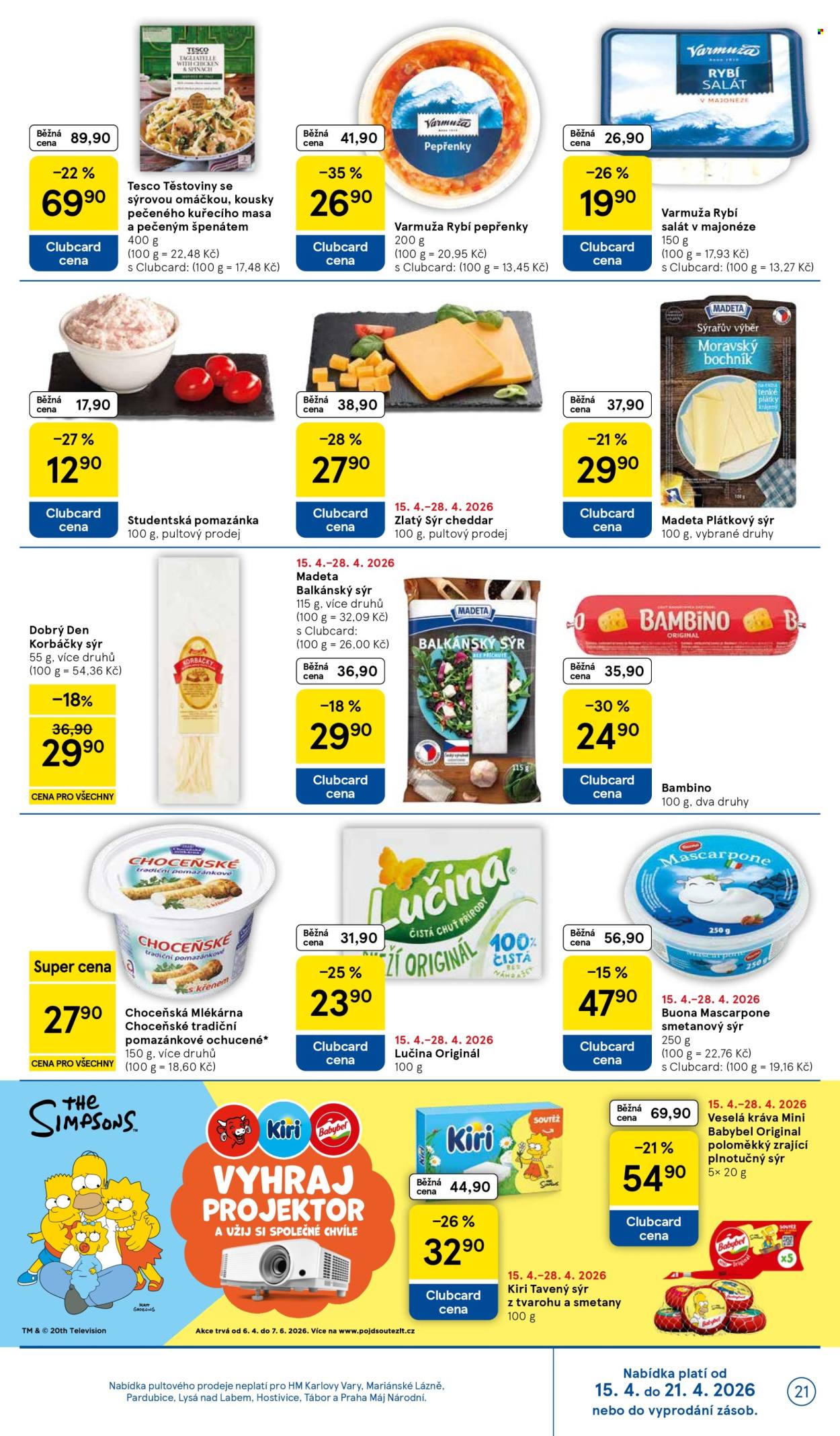 Leták TESCO - 15.4.2026 - 21.4.2026. Strana 21