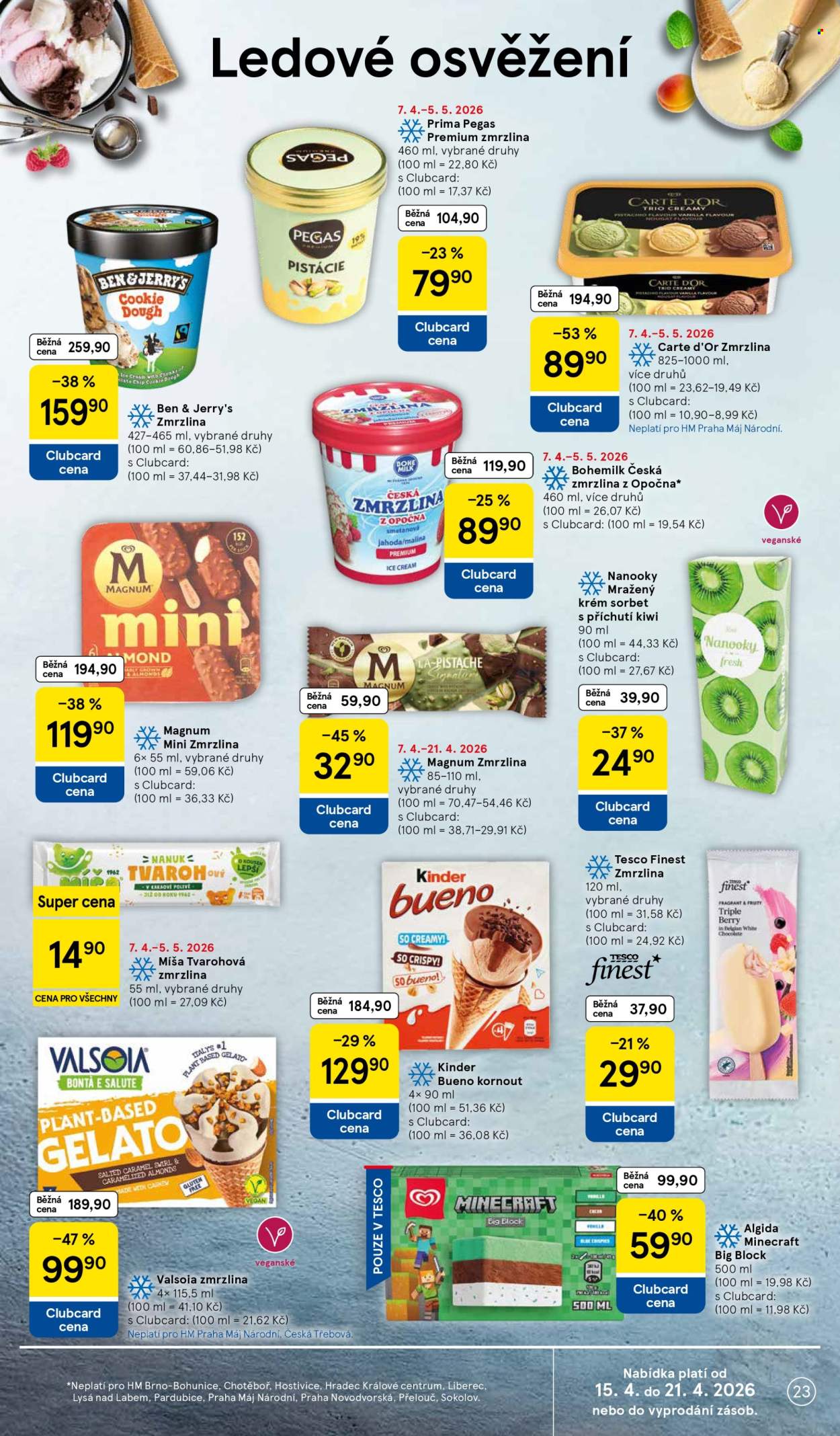 Leták TESCO - 15.4.2026 - 21.4.2026. Strana 23
