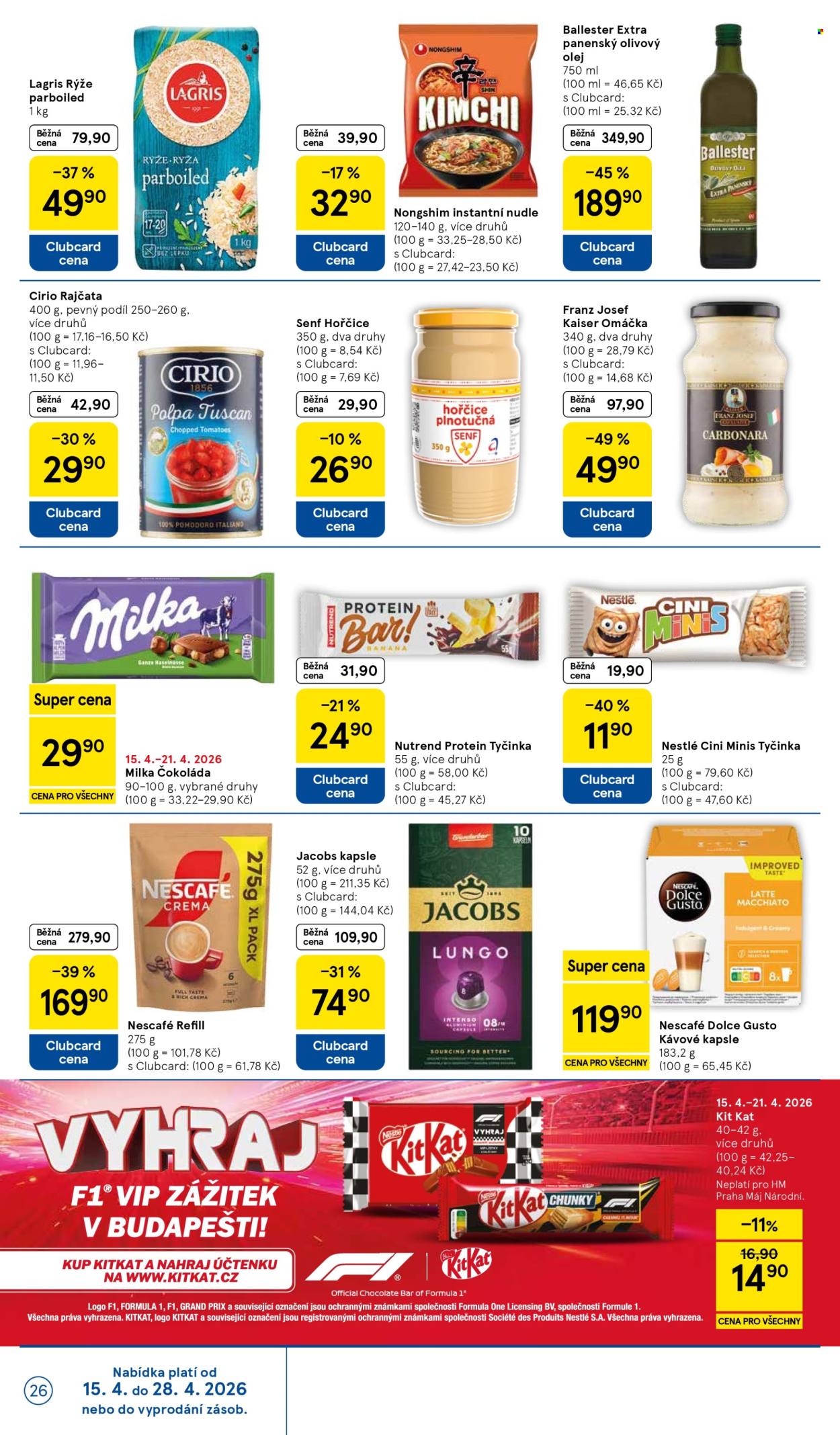 Leták TESCO - 15.4.2026 - 21.4.2026. Strana 26