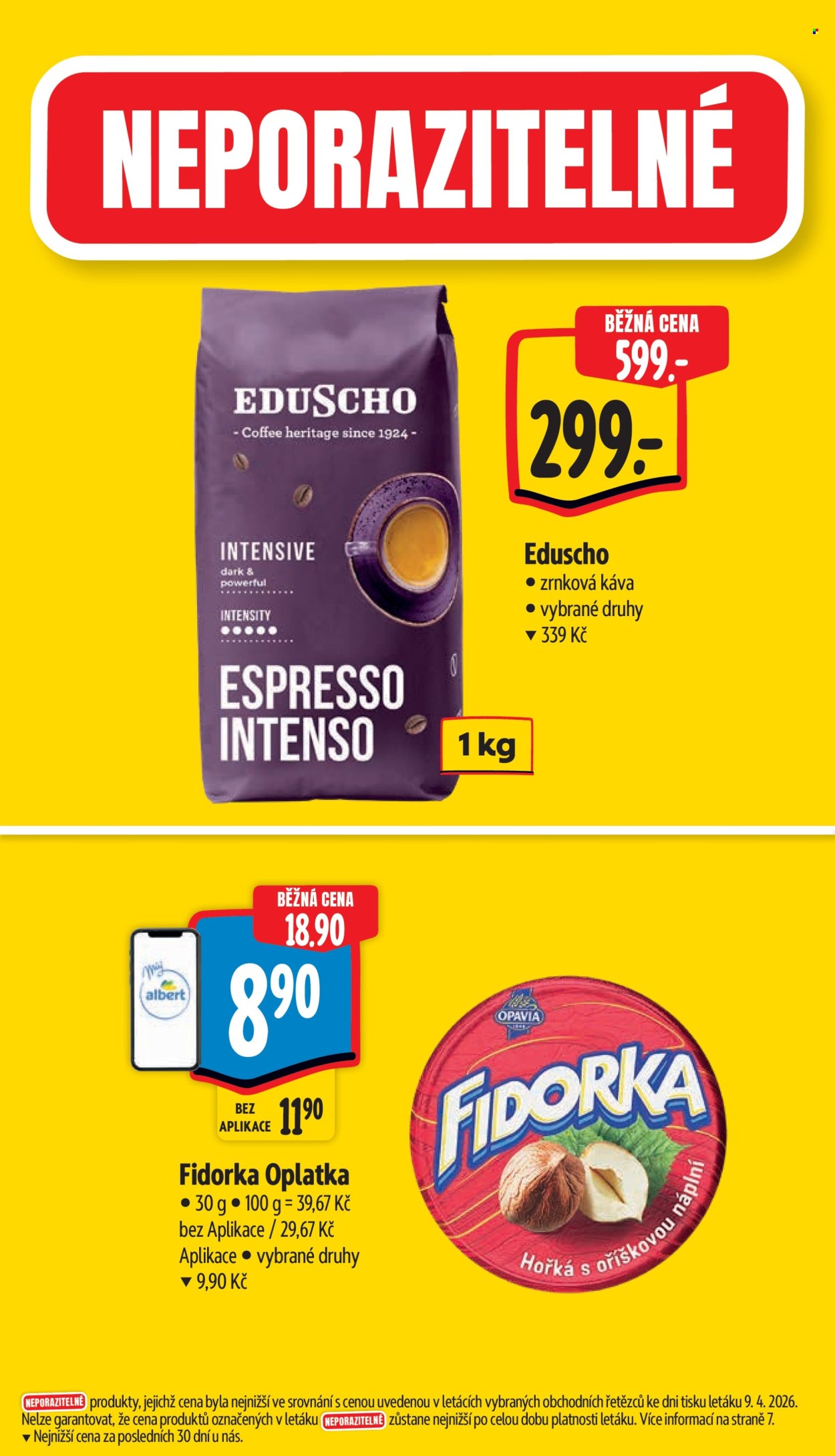 Leták Albert Supermarket - 15.4.2026 - 21.4.2026. Strana 4
