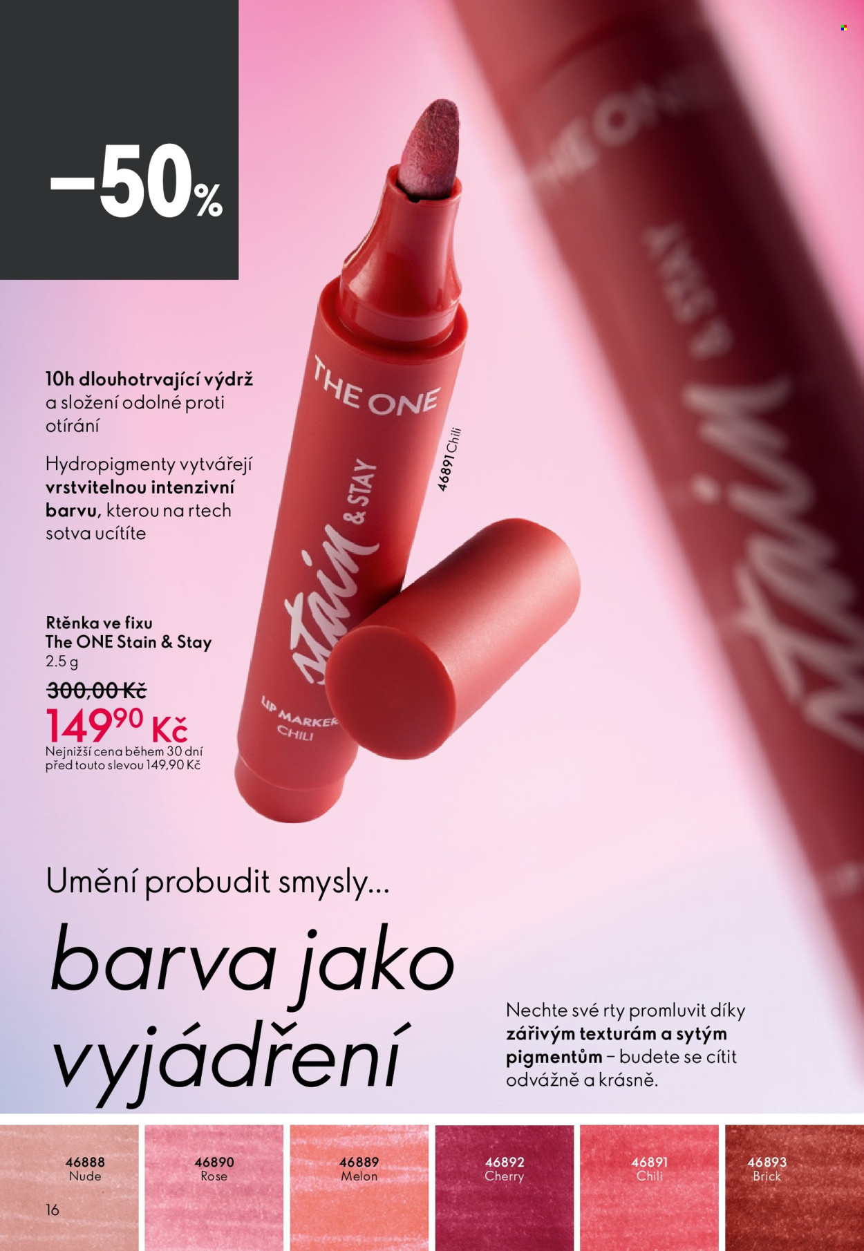 Leták ORIFLAME - 15.4.2026 - 5.5.2026. Strana 16