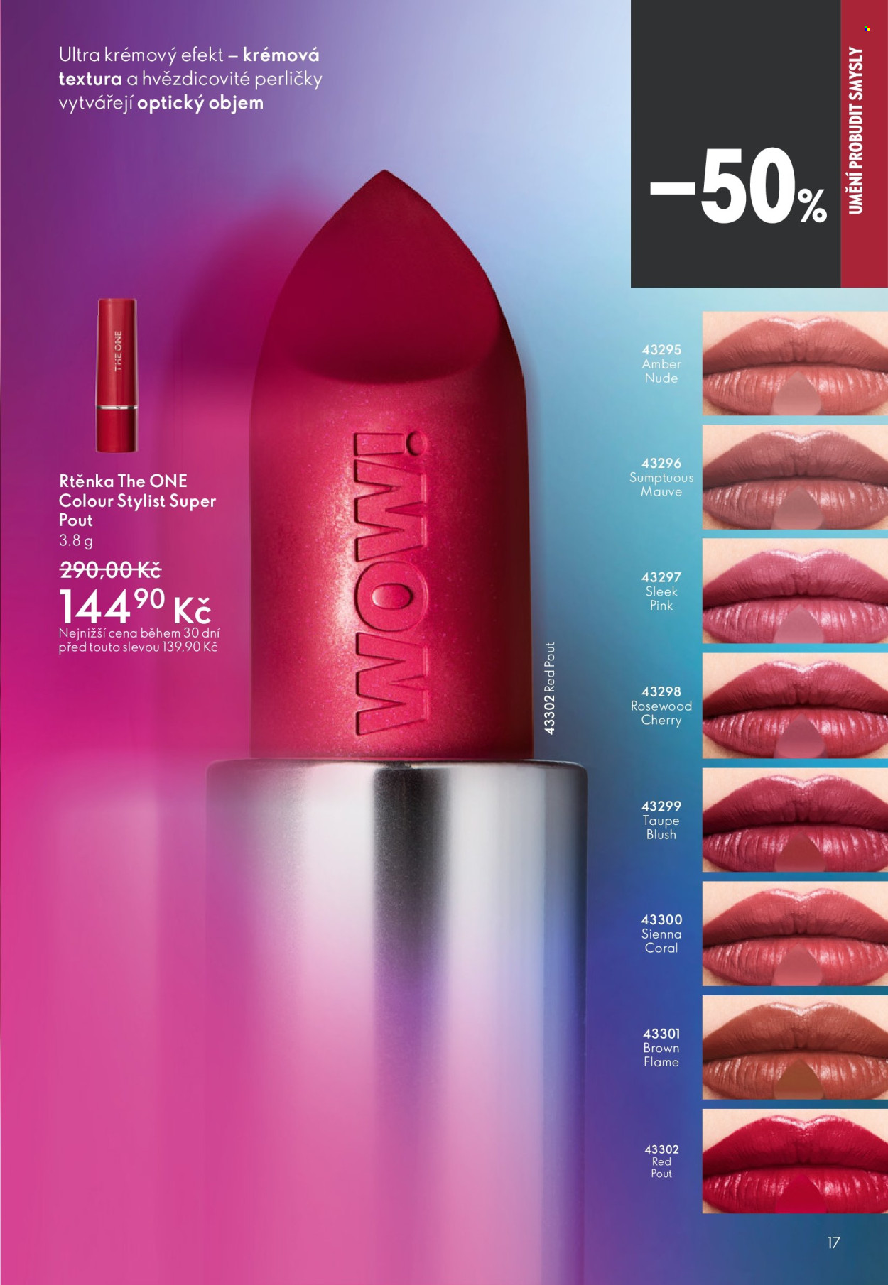 Leták ORIFLAME - 15.4.2026 - 5.5.2026. Strana 17