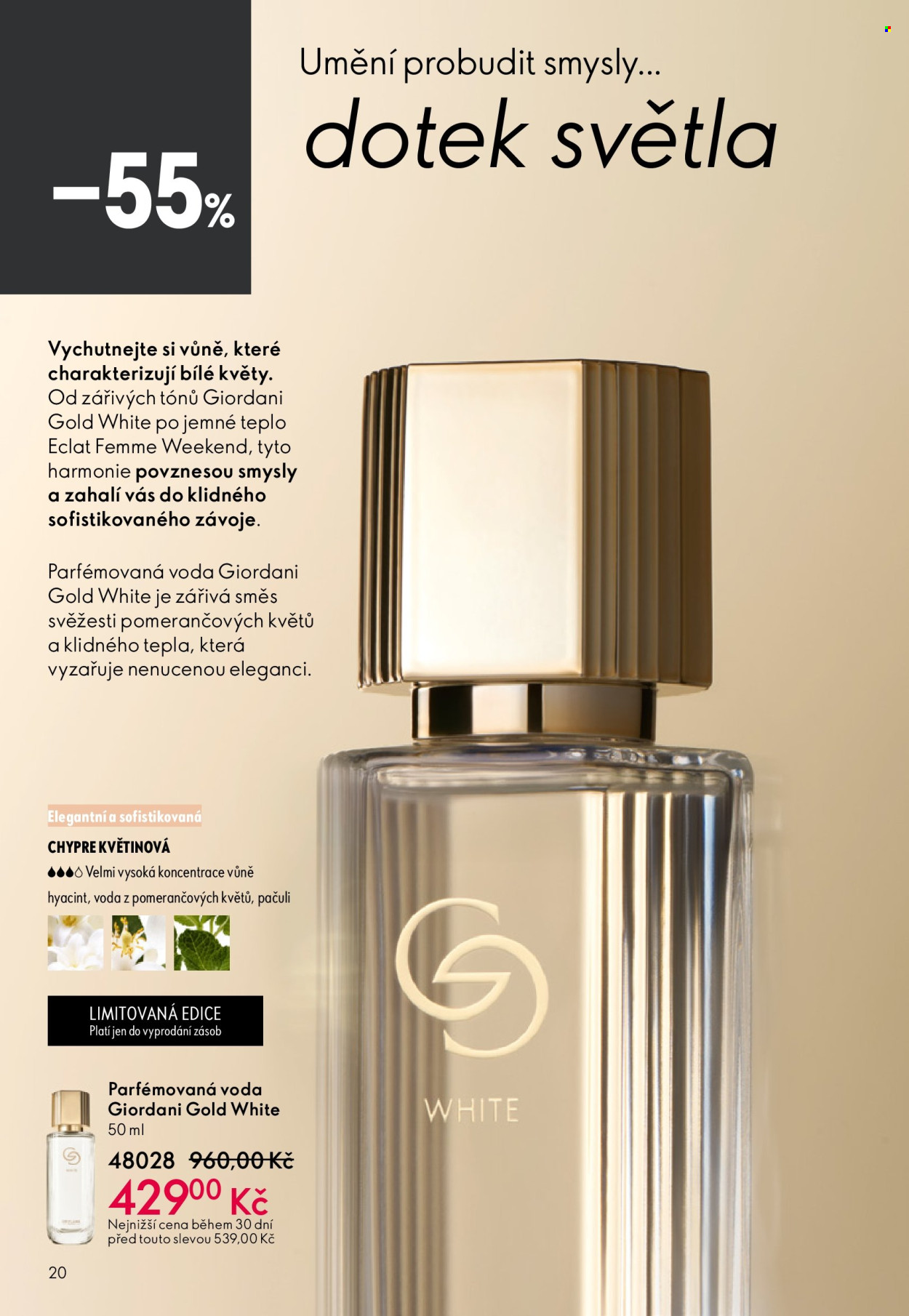 Leták ORIFLAME - 15.4.2026 - 5.5.2026. Strana 20