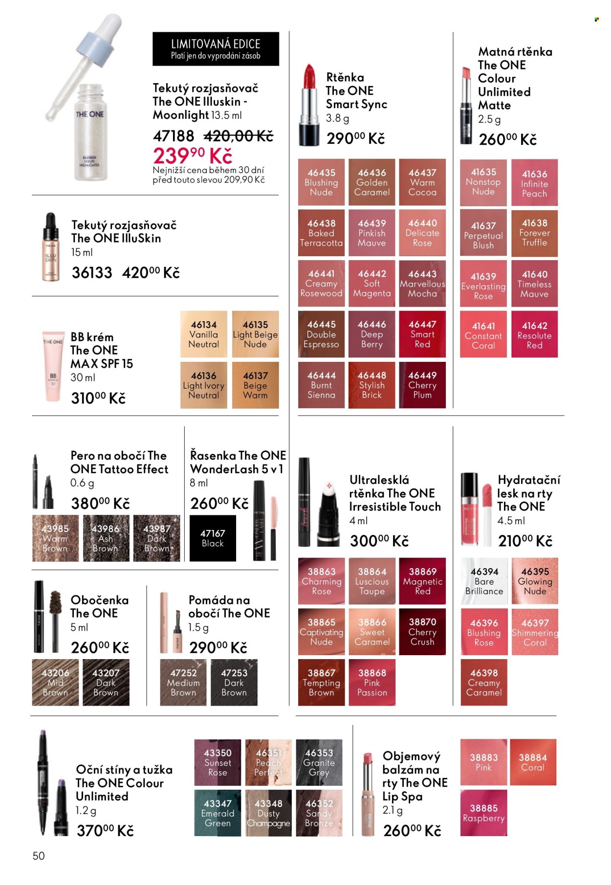 Leták ORIFLAME - 15.4.2026 - 5.5.2026. Strana 50