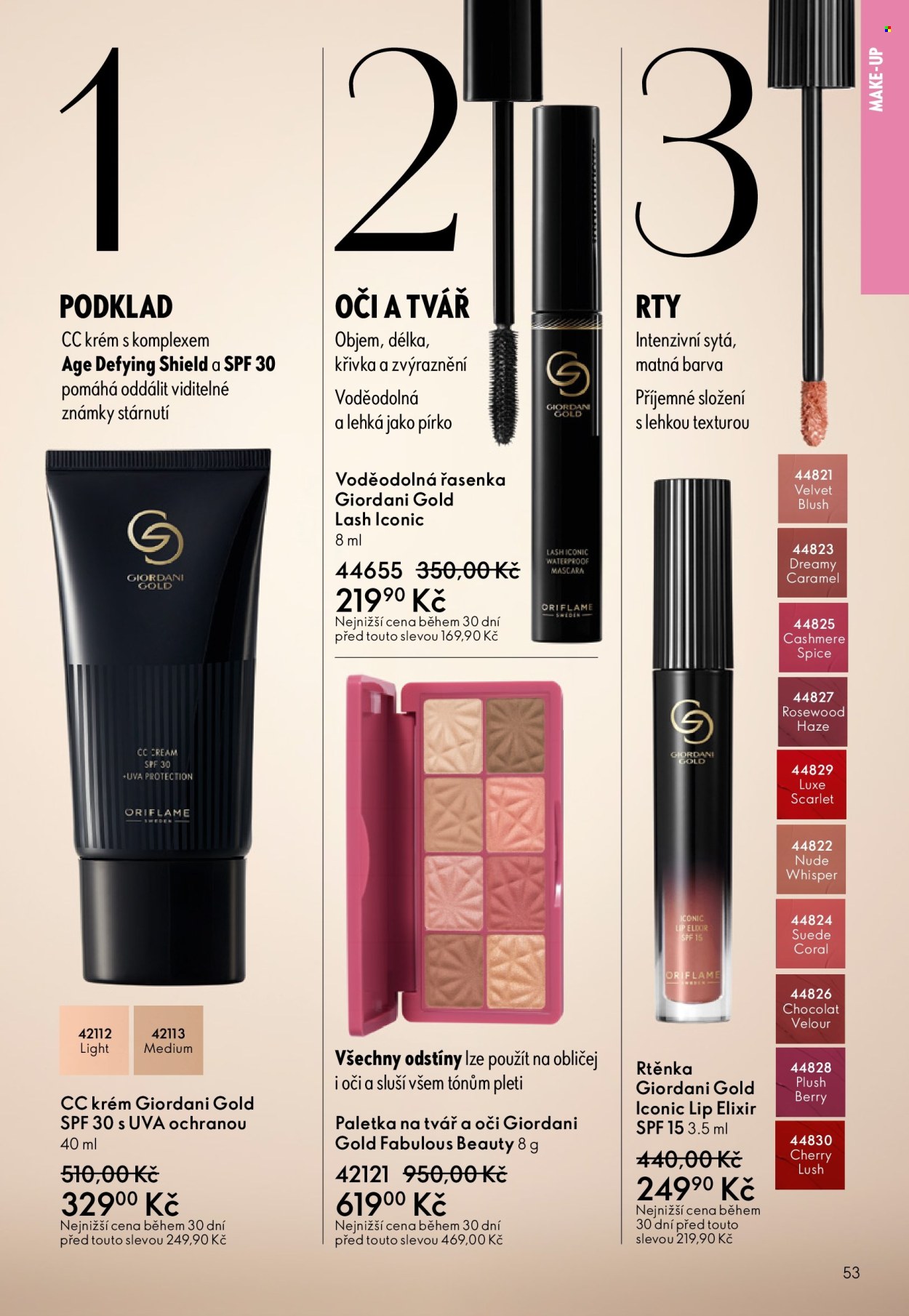 Leták ORIFLAME - 15.4.2026 - 5.5.2026. Strana 53