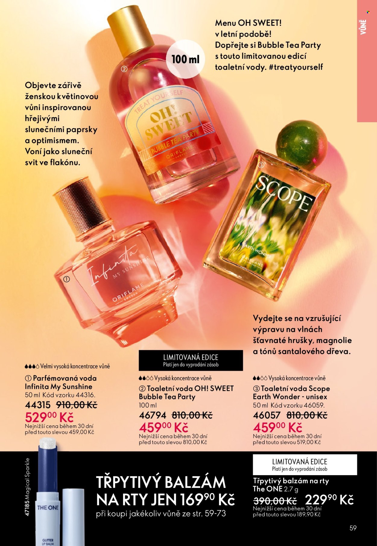 Leták ORIFLAME - 15.4.2026 - 5.5.2026. Strana 59