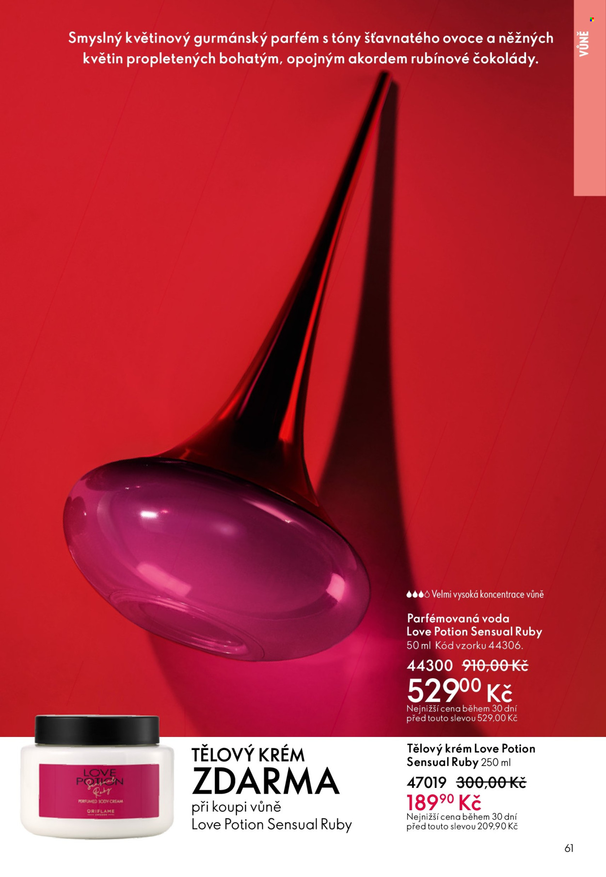 Leták ORIFLAME - 15.4.2026 - 5.5.2026. Strana 61
