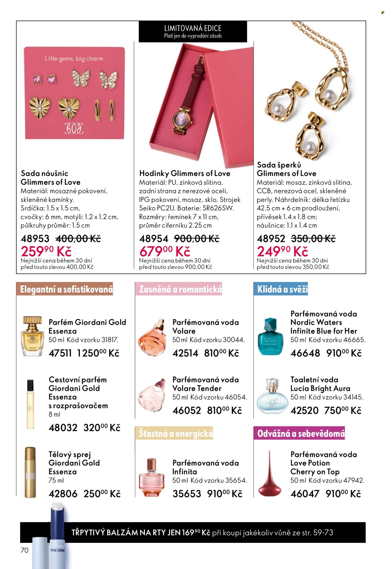 Leták ORIFLAME - 15.4.2026 - 5.5.2026. Strana 70