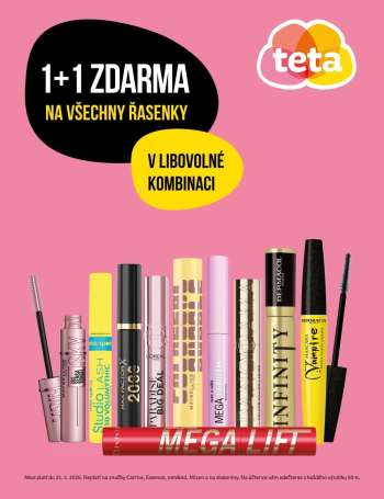 Leták Teta drogerie - 9.4.2026 - 21.4.2026.