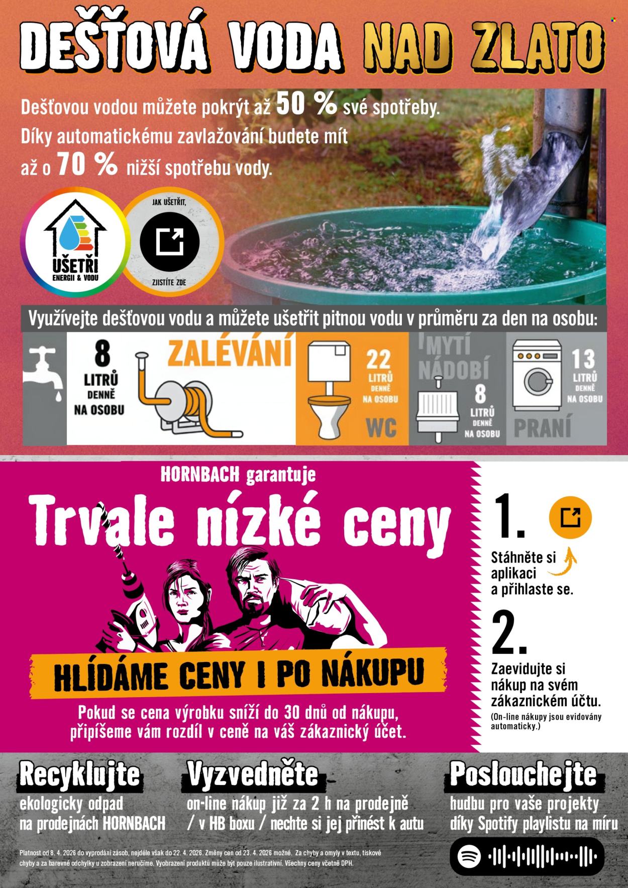 Leták HORNBACH - 8.4.2026 - 22.4.2026. Strana 12