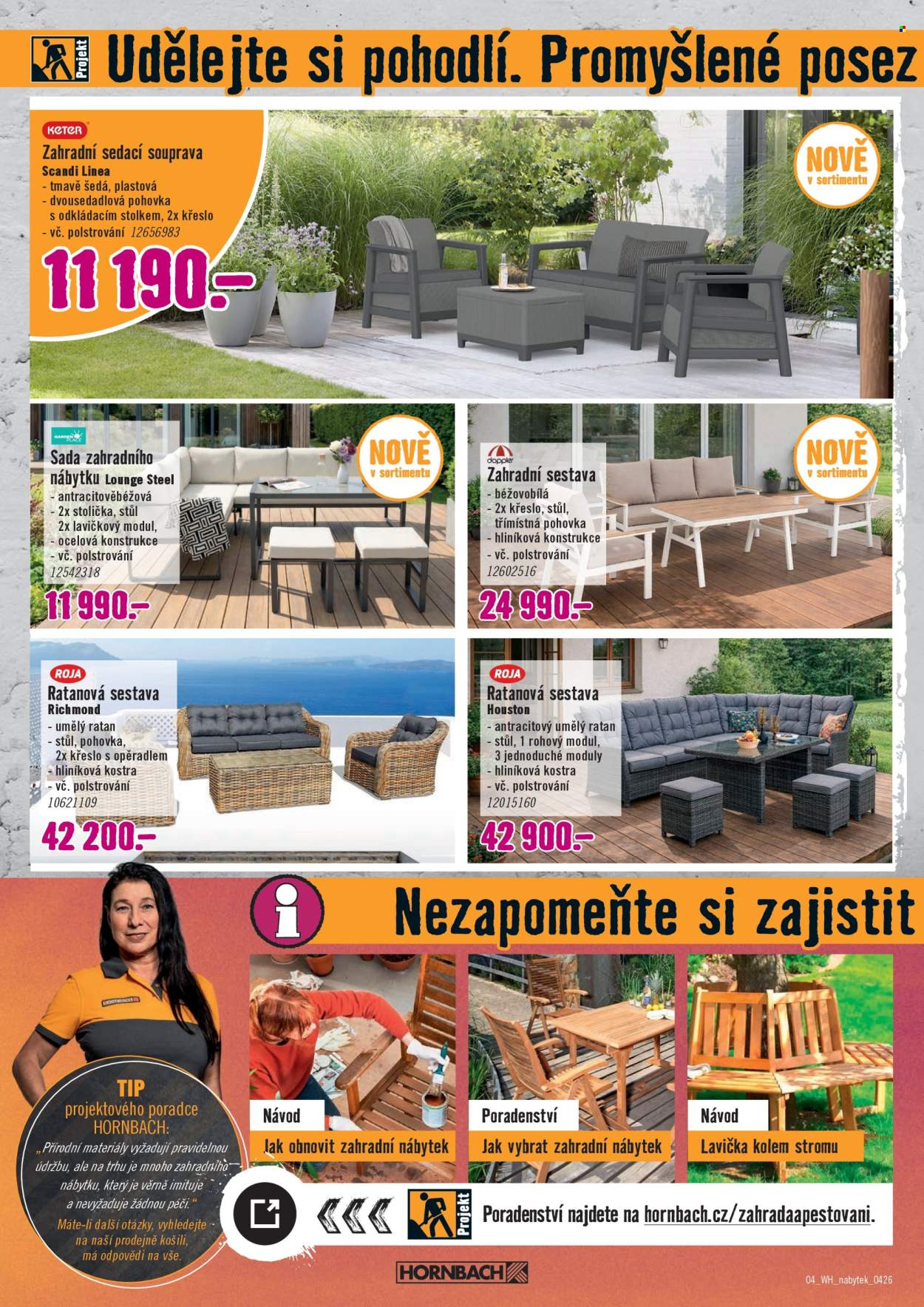 Leták HORNBACH - 15.4.2026 - 29.4.2026. Strana 4