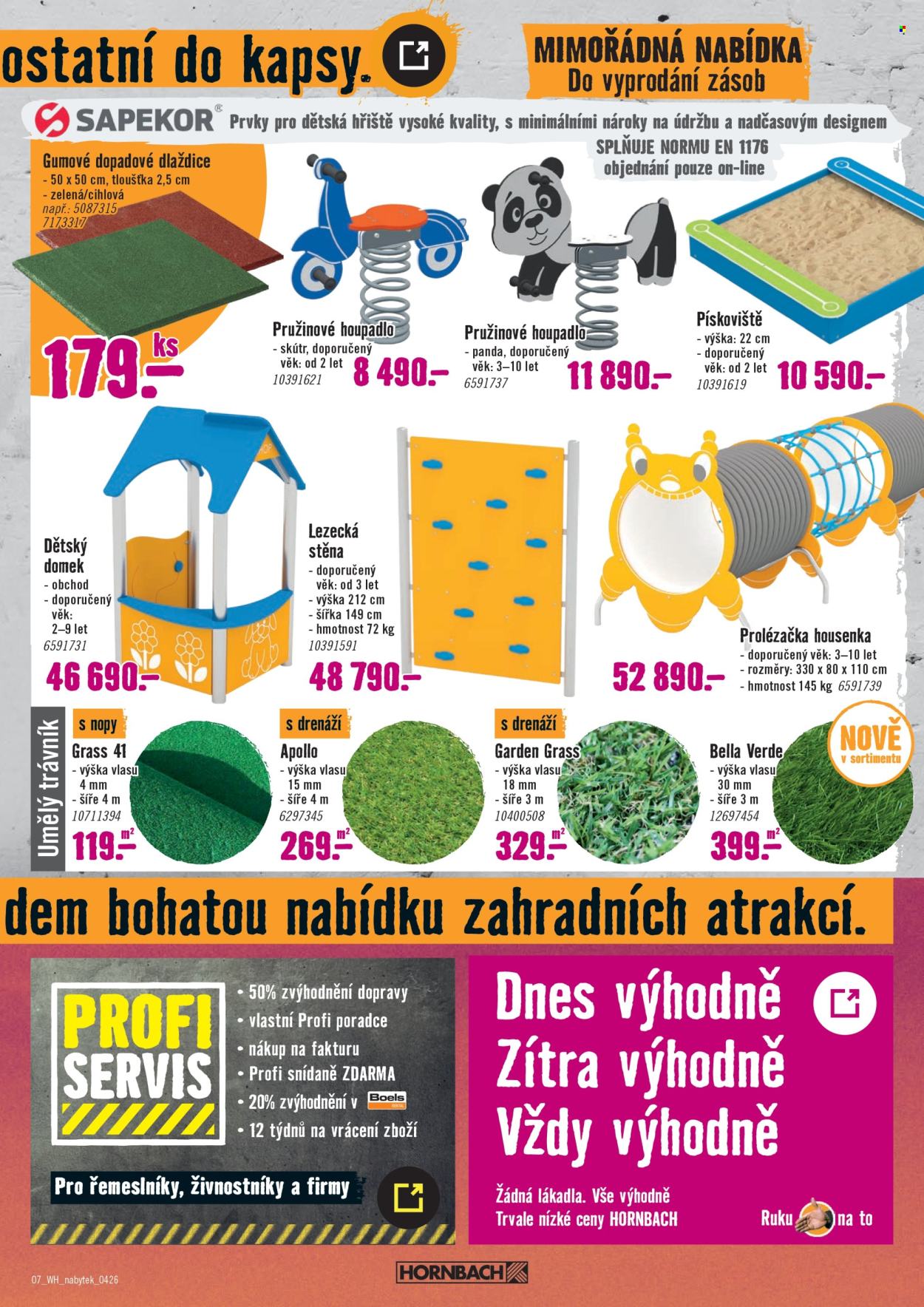 Leták HORNBACH - 15.4.2026 - 29.4.2026. Strana 7