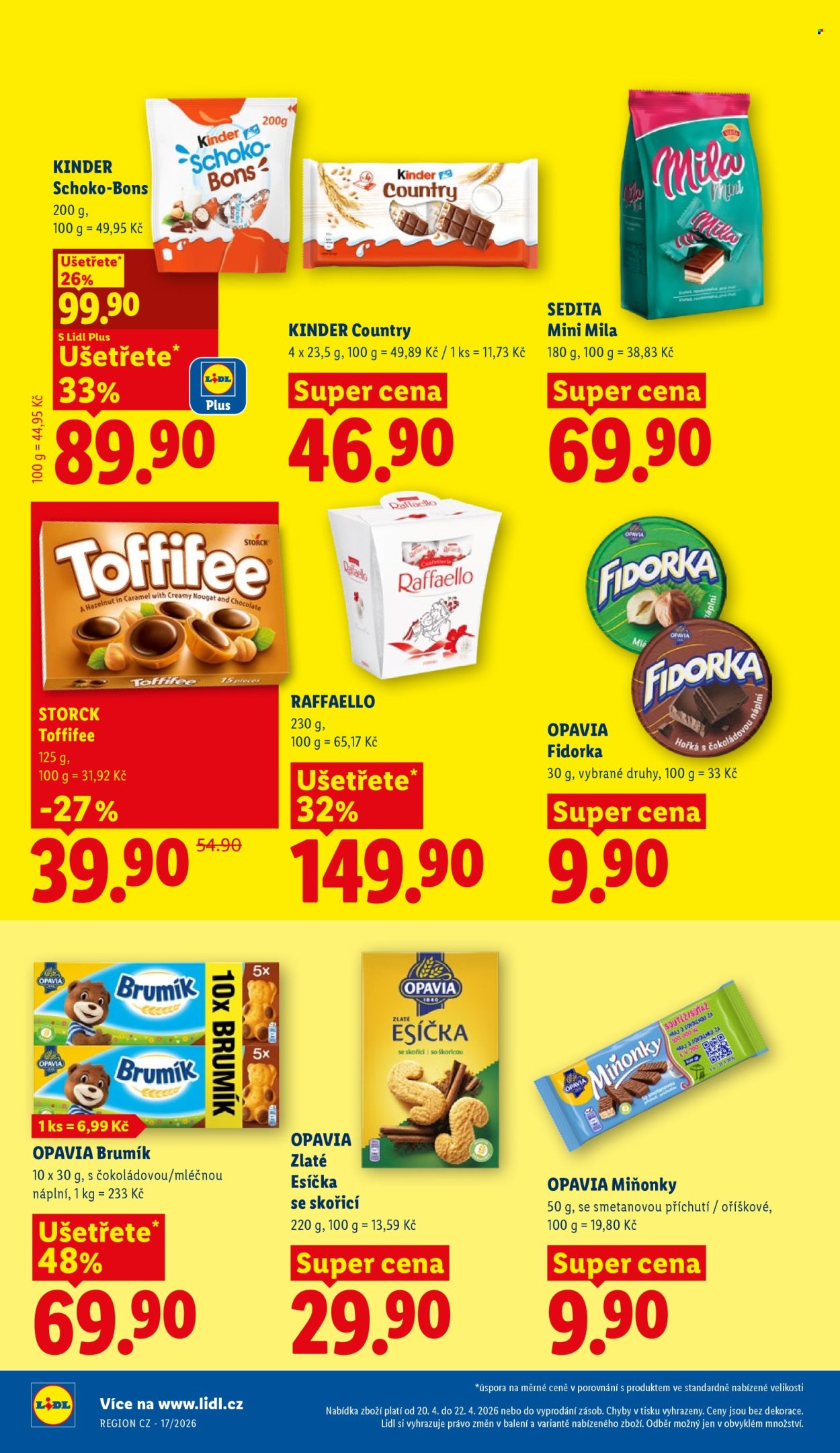 Leták Lidl - 20.4.2026 - 22.4.2026. Strana 16