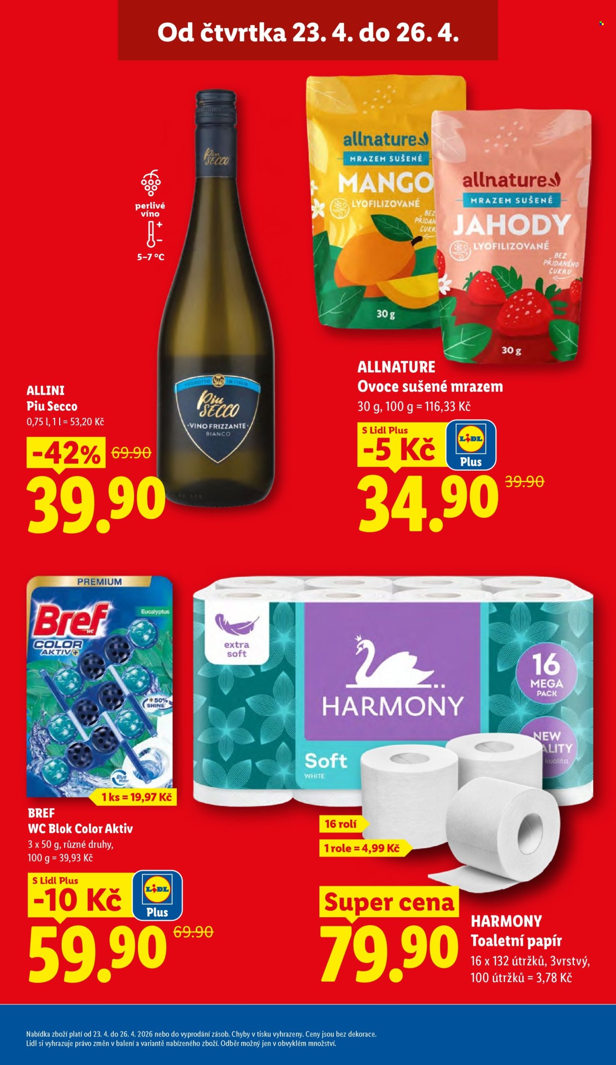 Leták Lidl - 23.4.2026 - 26.4.2026. Strana 3