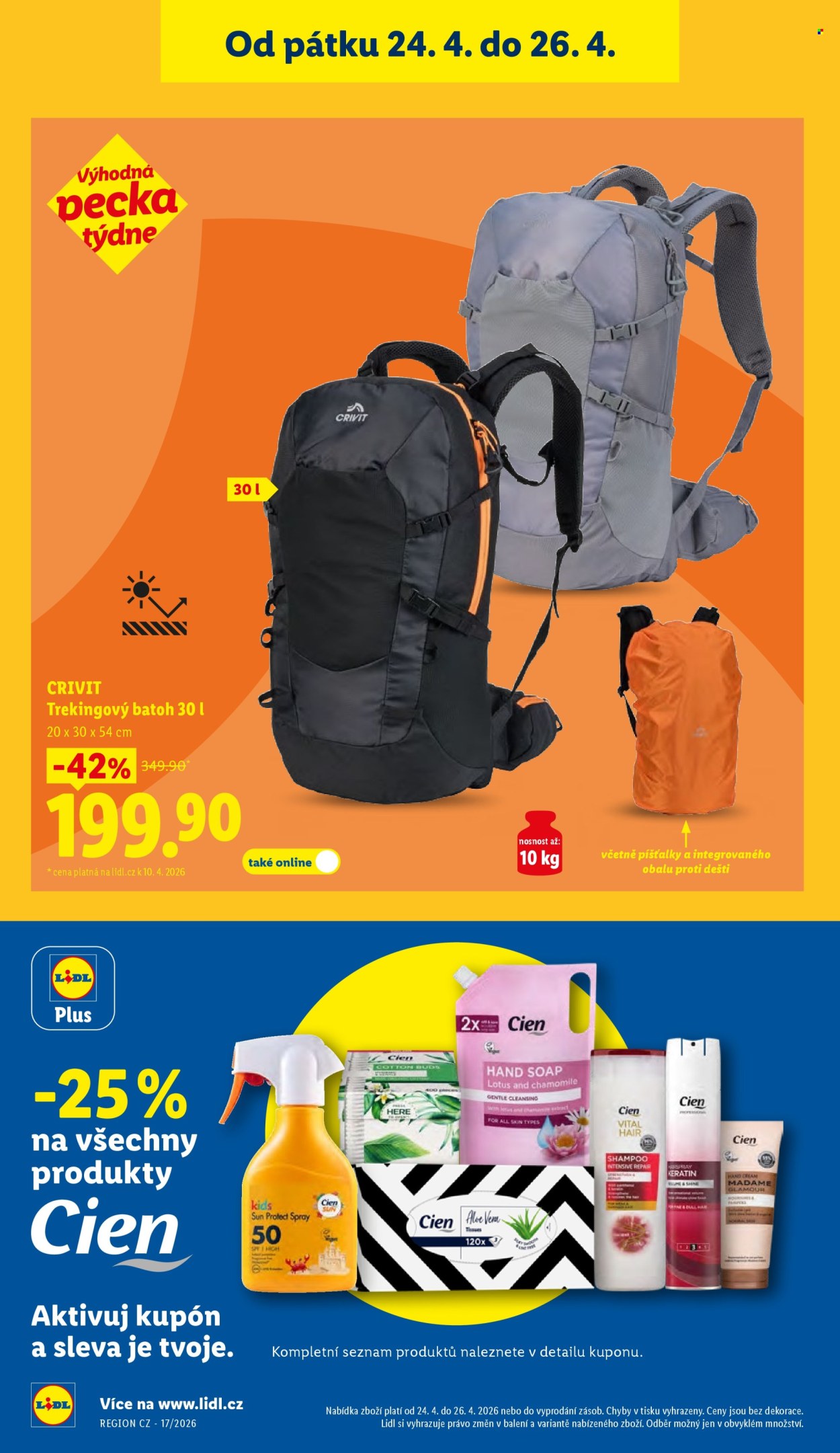 Leták Lidl - 20.4.2026 - 26.4.2026. Strana 20