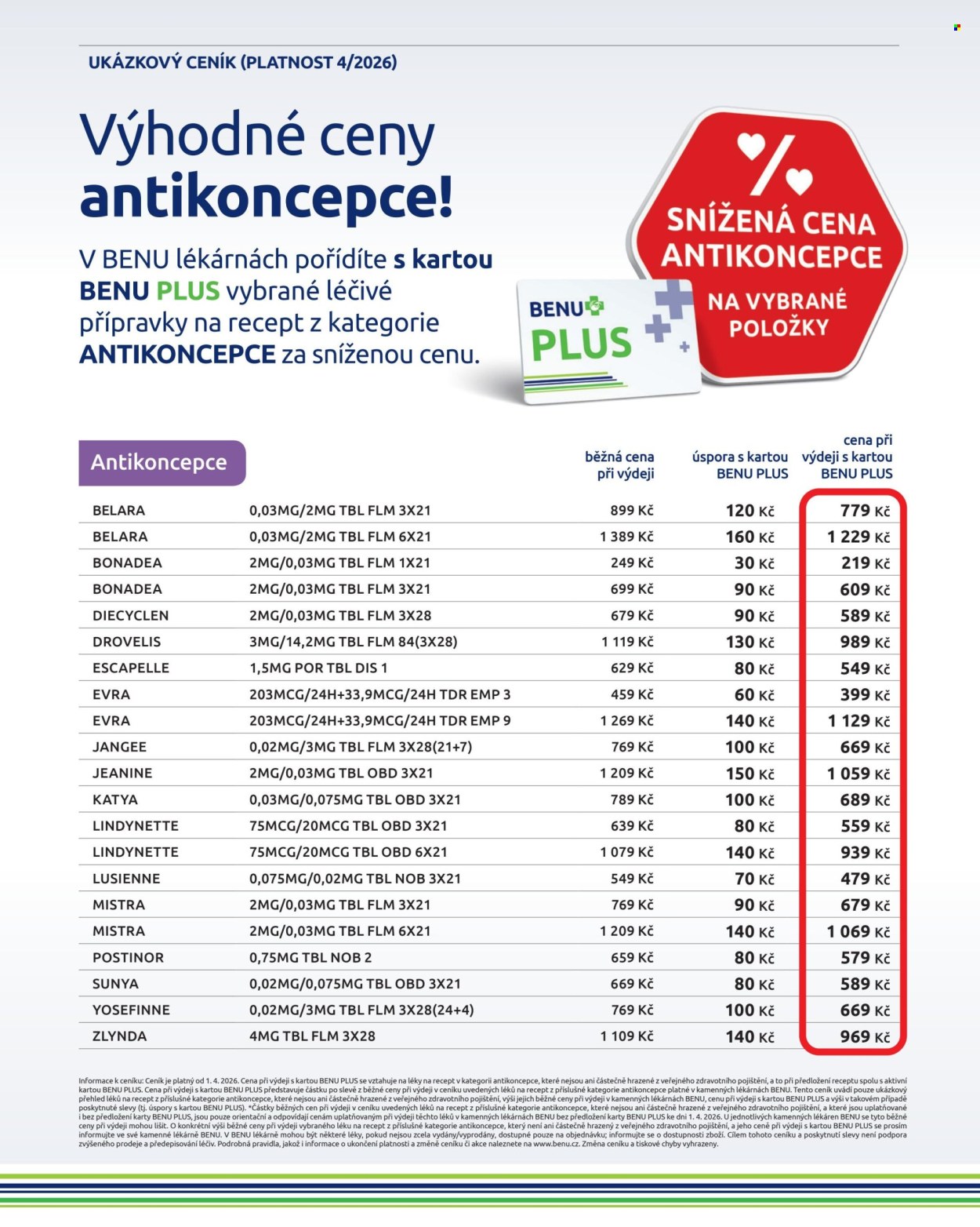 Leták BENU Lékárna - 1.5.2026 - 31.5.2026. Strana 23