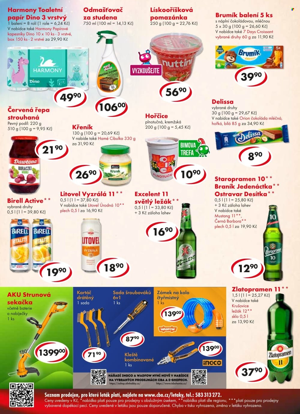 Leták CBA Premium - 22.4.2026 - 28.4.2026. Strana 4