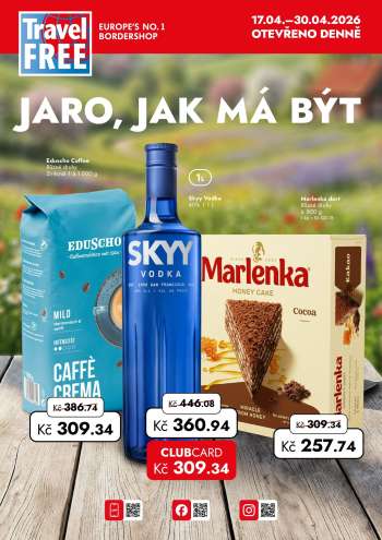 Leták Travel FREE - 17.4.2026 - 30.4.2026.