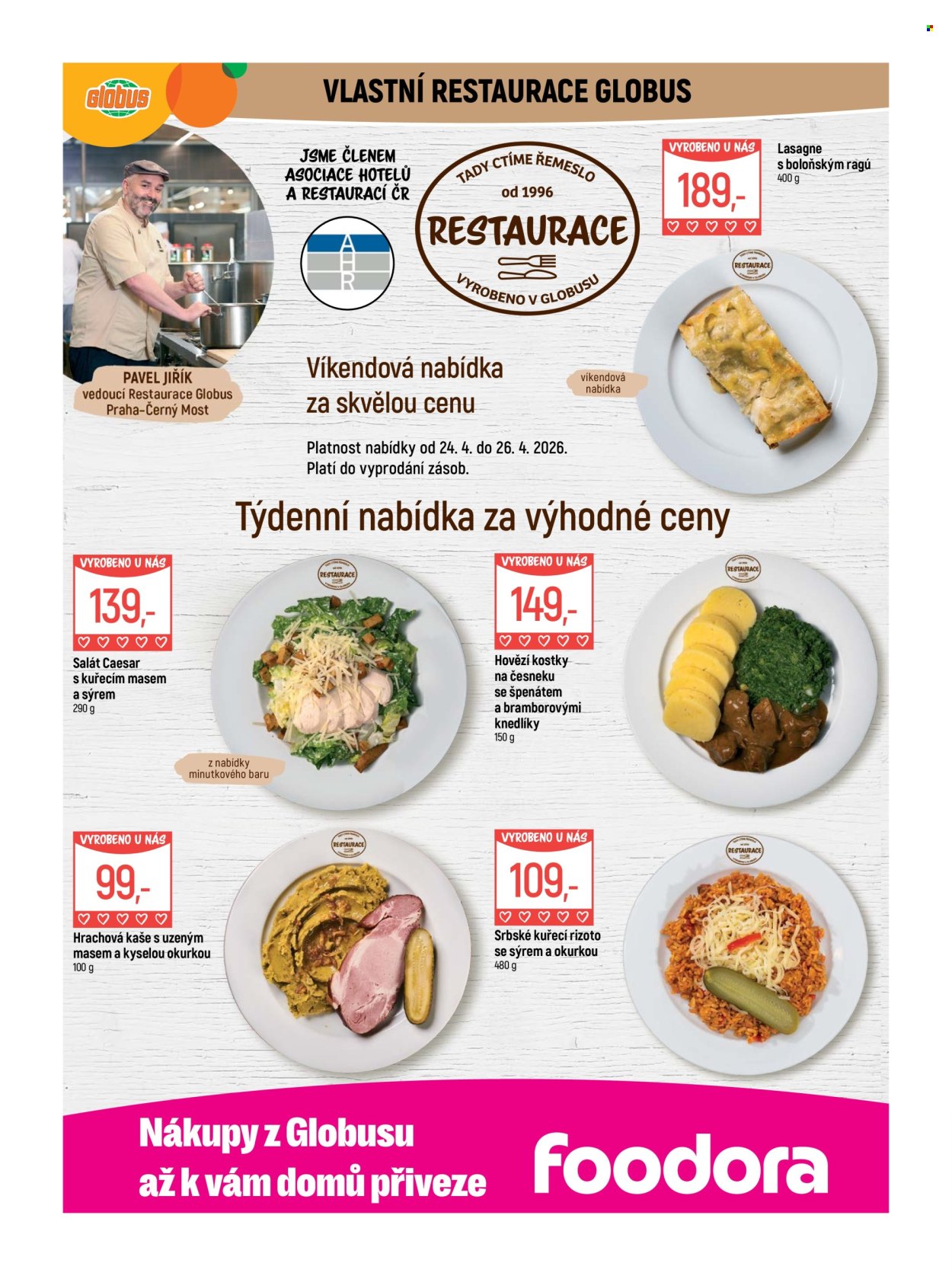 Leták Globus - 22.4.2026 - 28.4.2026. Strana 9