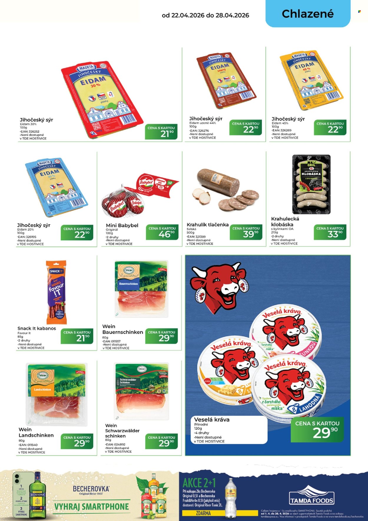 Leták Tamda Foods - 22.4.2026 - 28.4.2026. Strana 21