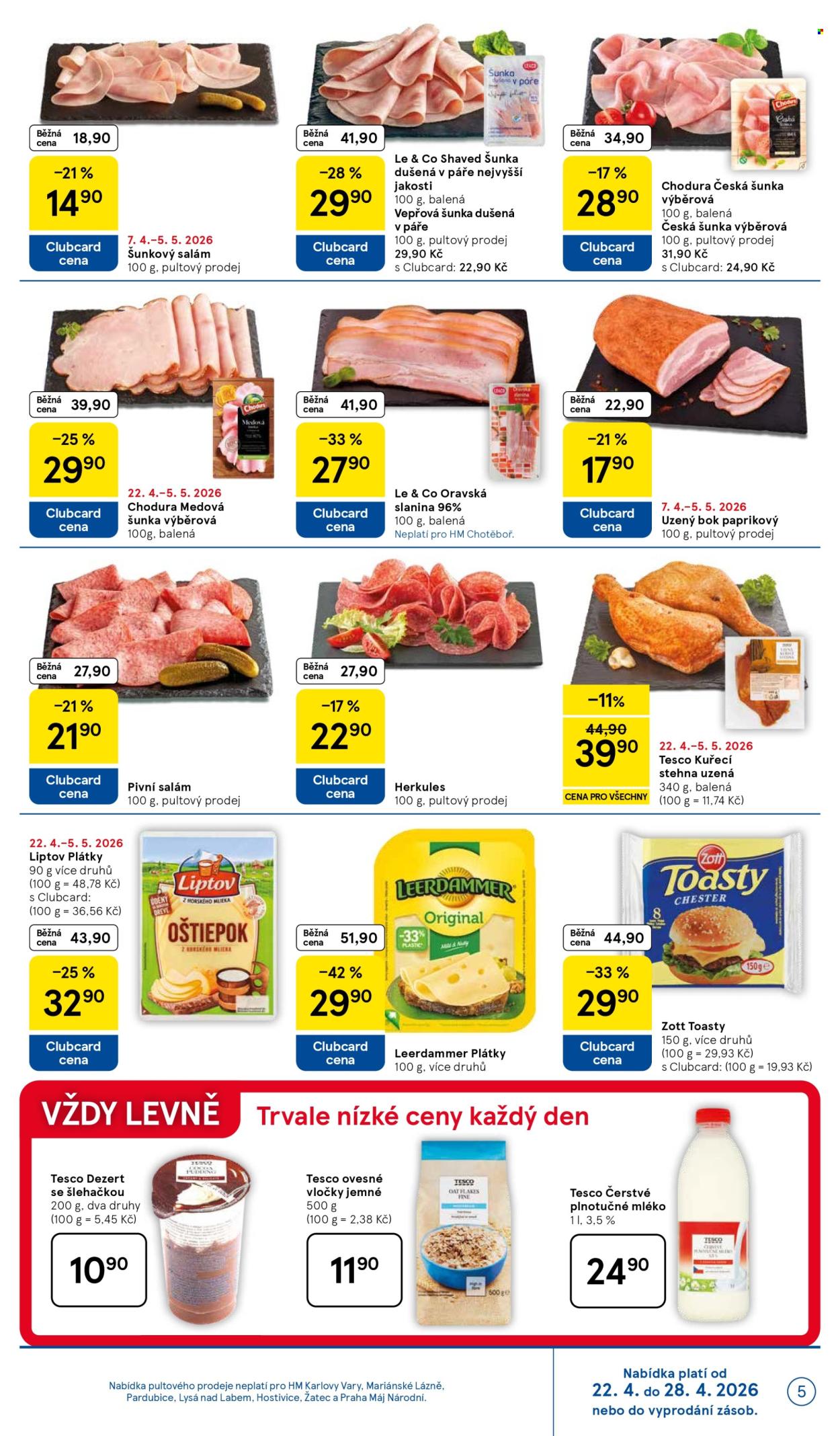 Leták TESCO - 22.4.2026 - 28.4.2026. Strana 5