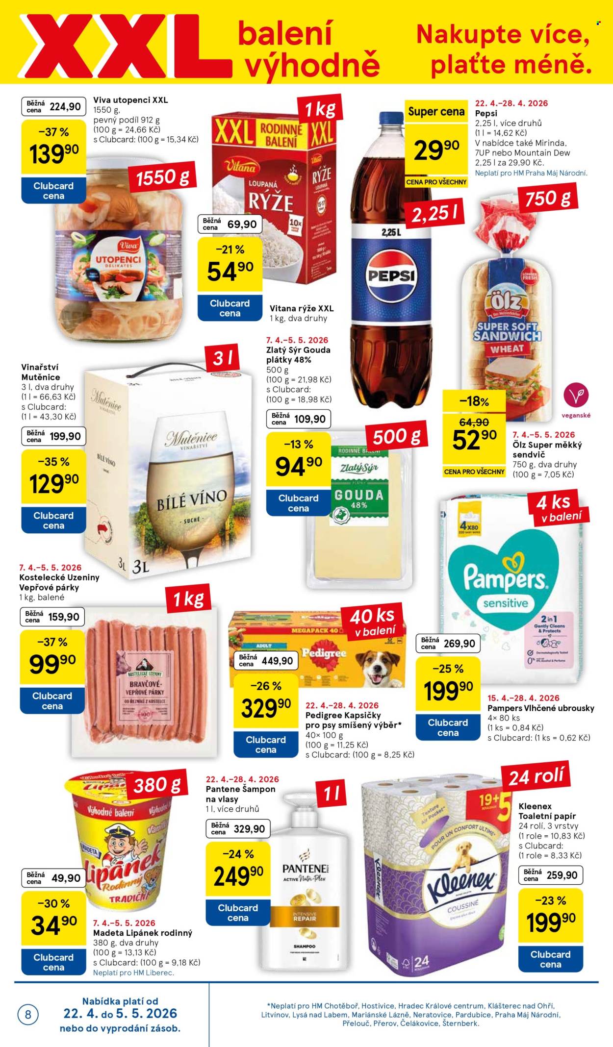Leták TESCO - 22.4.2026 - 28.4.2026. Strana 8