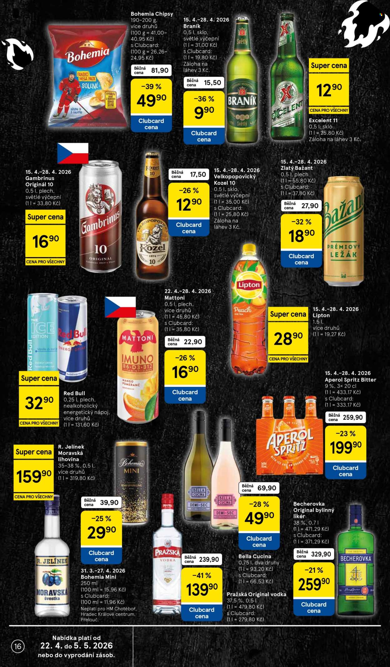 Leták TESCO - 22.4.2026 - 28.4.2026. Strana 16