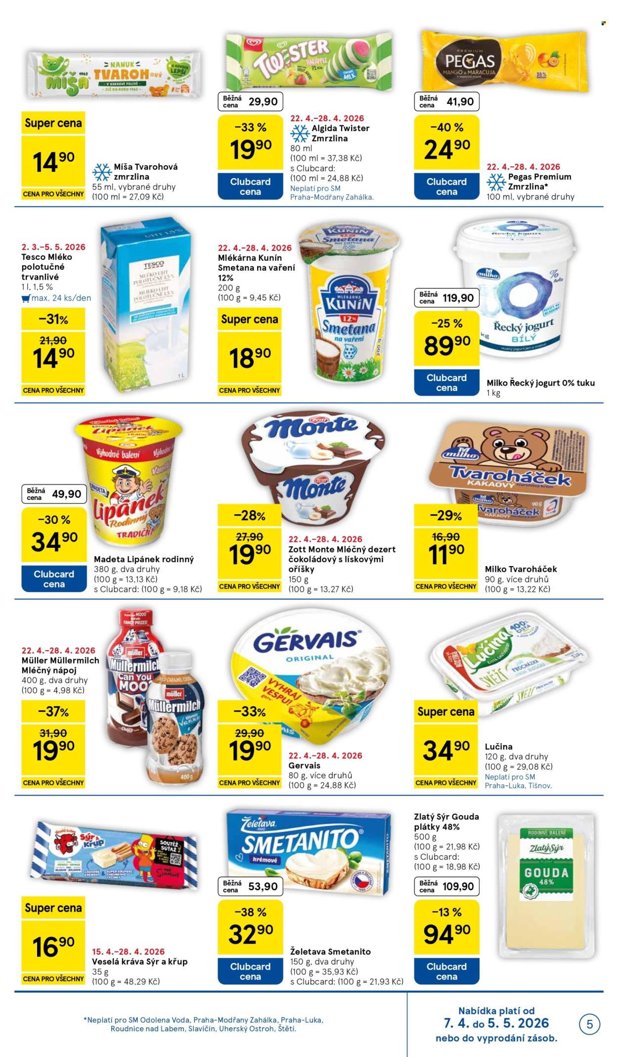 Leták TESCO supermarket - 22.4.2026 - 28.4.2026. Strana 5