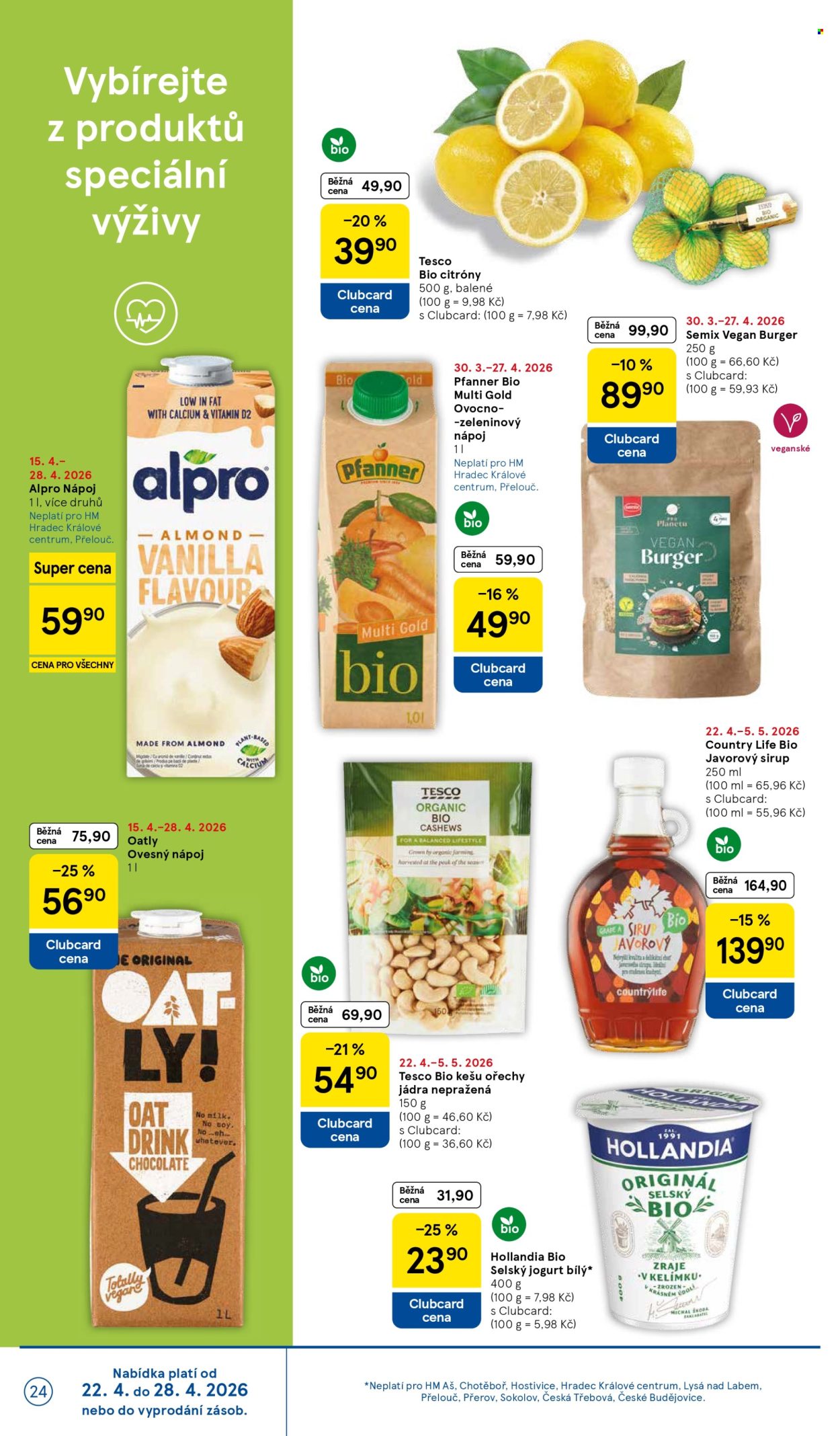 Leták TESCO - 22.4.2026 - 28.4.2026. Strana 24