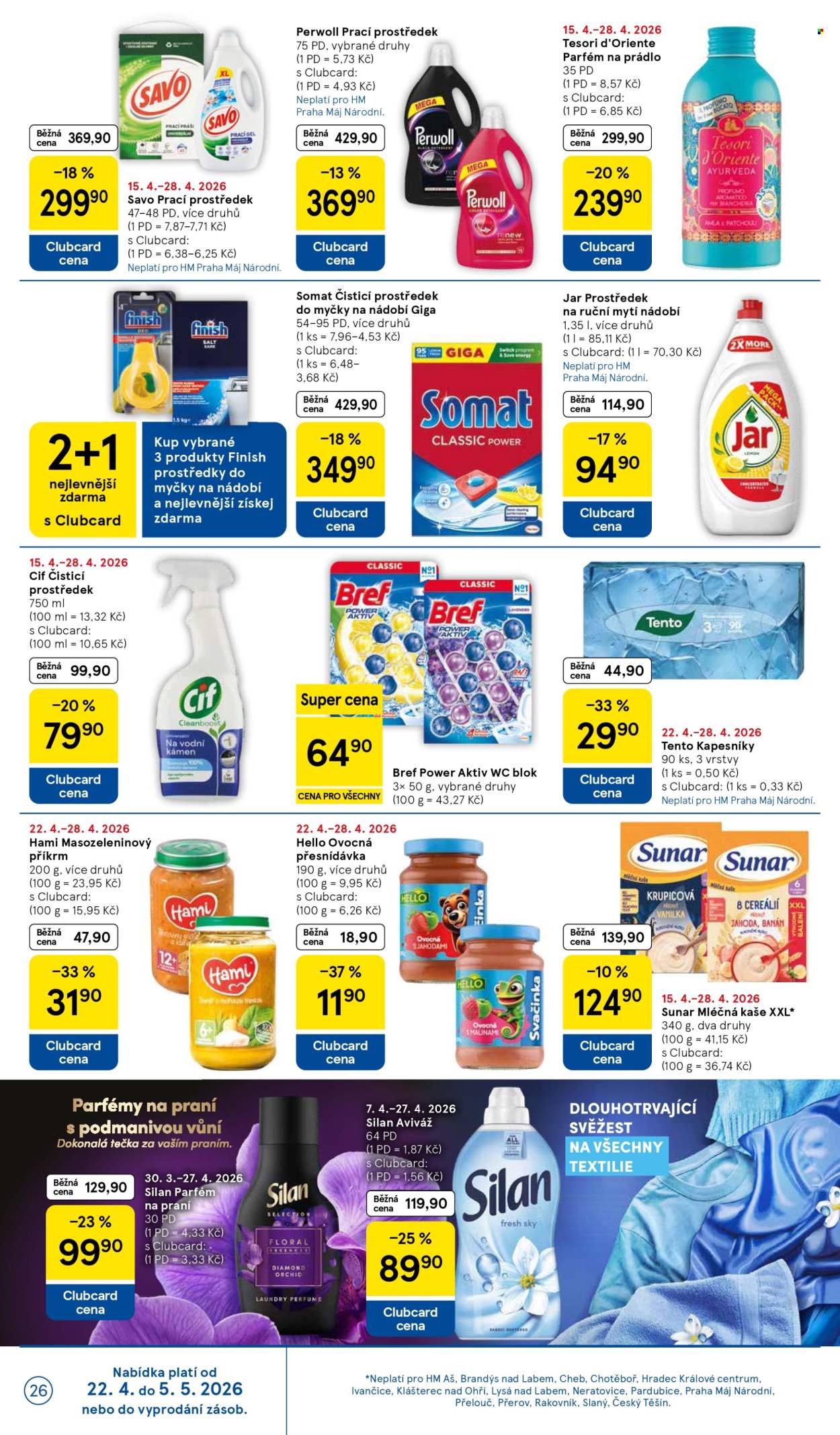 Leták TESCO - 22.4.2026 - 28.4.2026. Strana 26