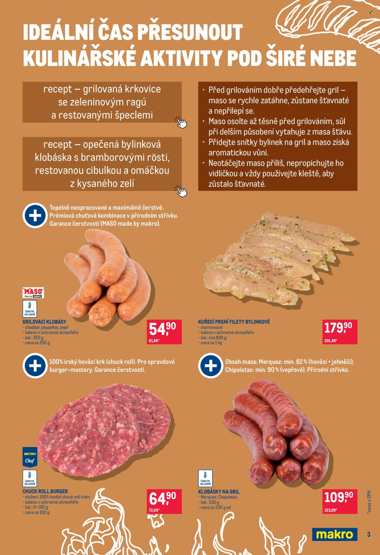Leták MAKRO - 22.4.2026 - 5.5.2026. Strana 3