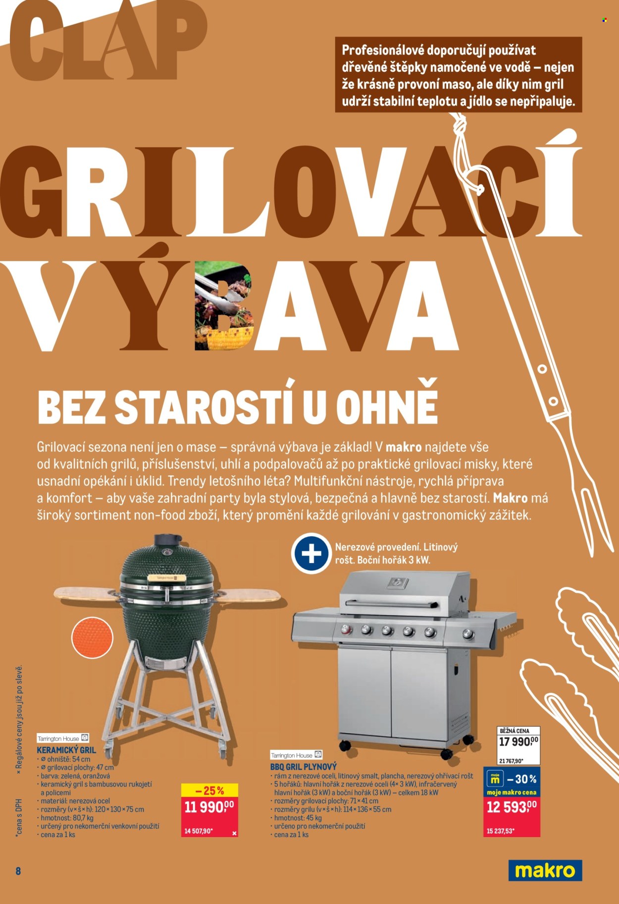 Leták MAKRO - 22.4.2026 - 5.5.2026. Strana 8