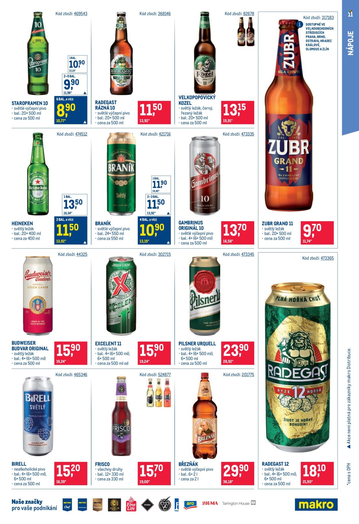 Leták MAKRO - 22.4.2026 - 5.5.2026. Strana 11