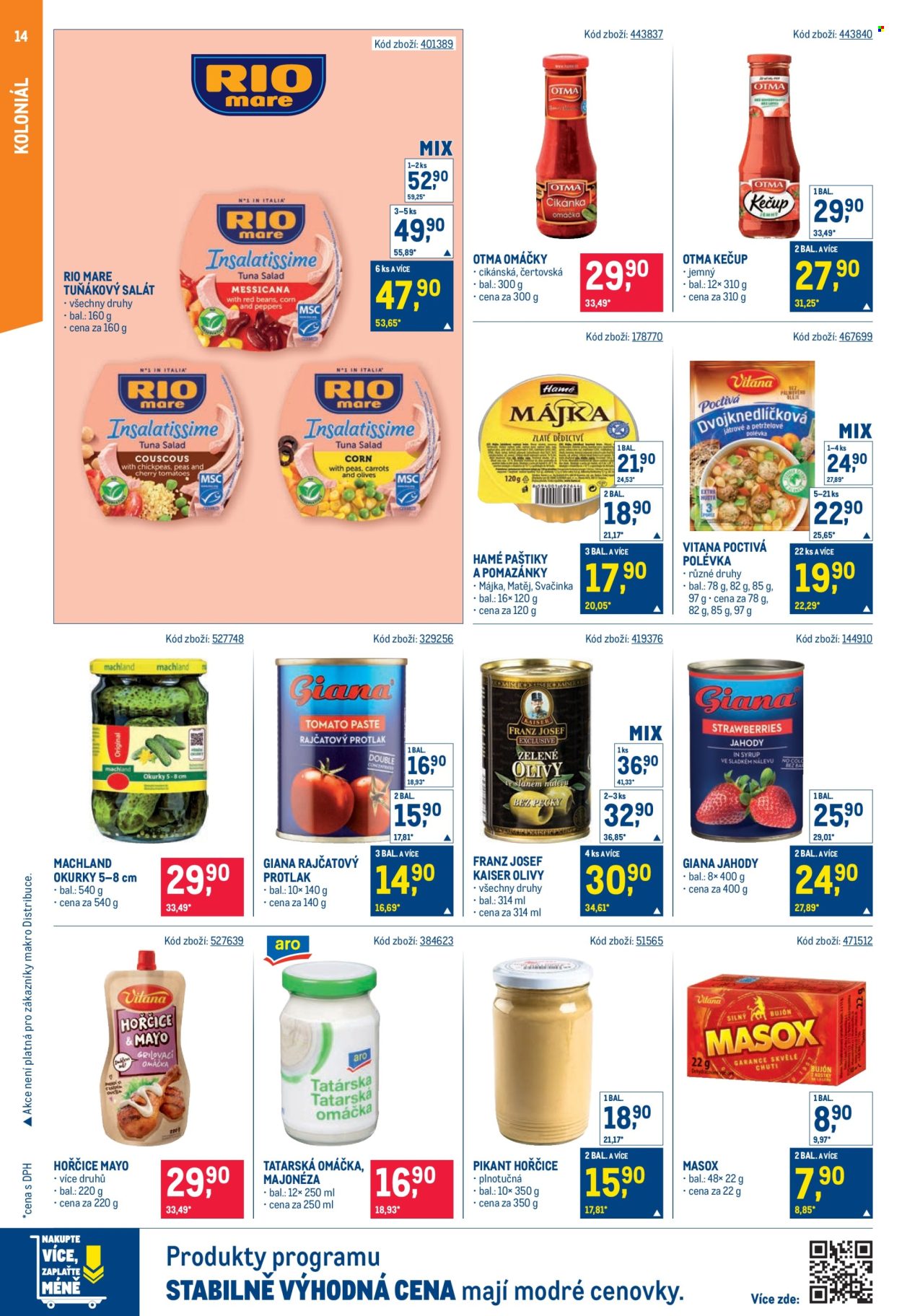 Leták MAKRO - 22.4.2026 - 5.5.2026. Strana 14