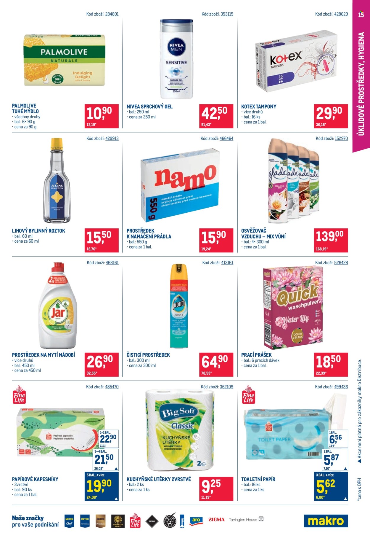 Leták MAKRO - 22.4.2026 - 5.5.2026. Strana 15