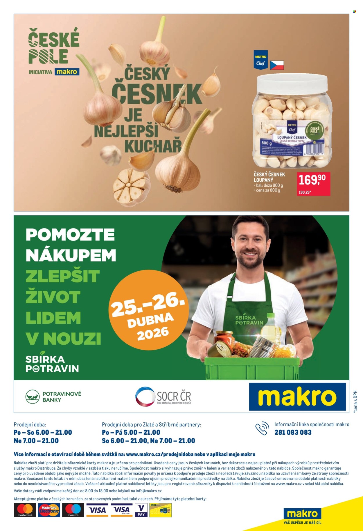 Leták MAKRO - 22.4.2026 - 5.5.2026. Strana 25