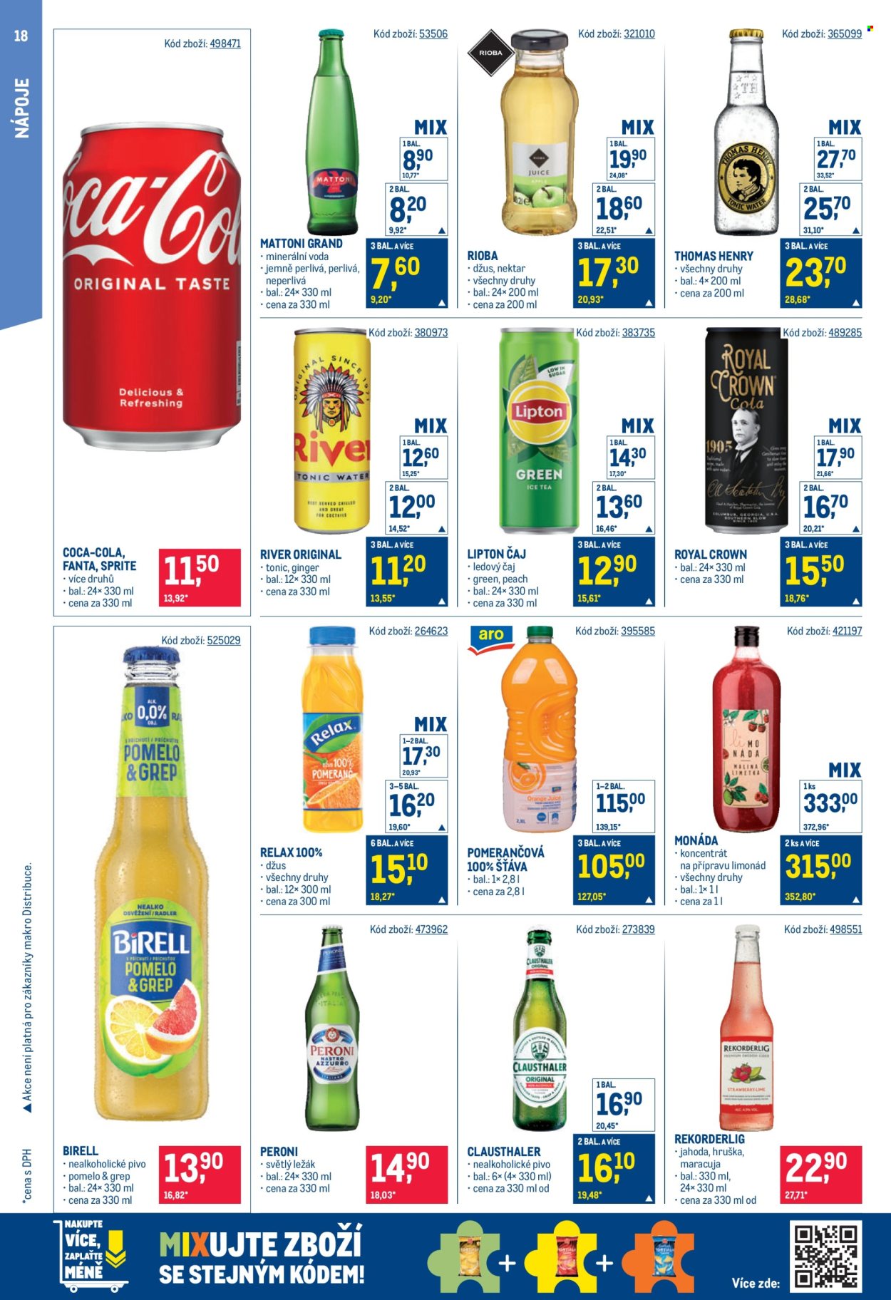 Leták MAKRO - 22.4.2026 - 5.5.2026. Strana 18